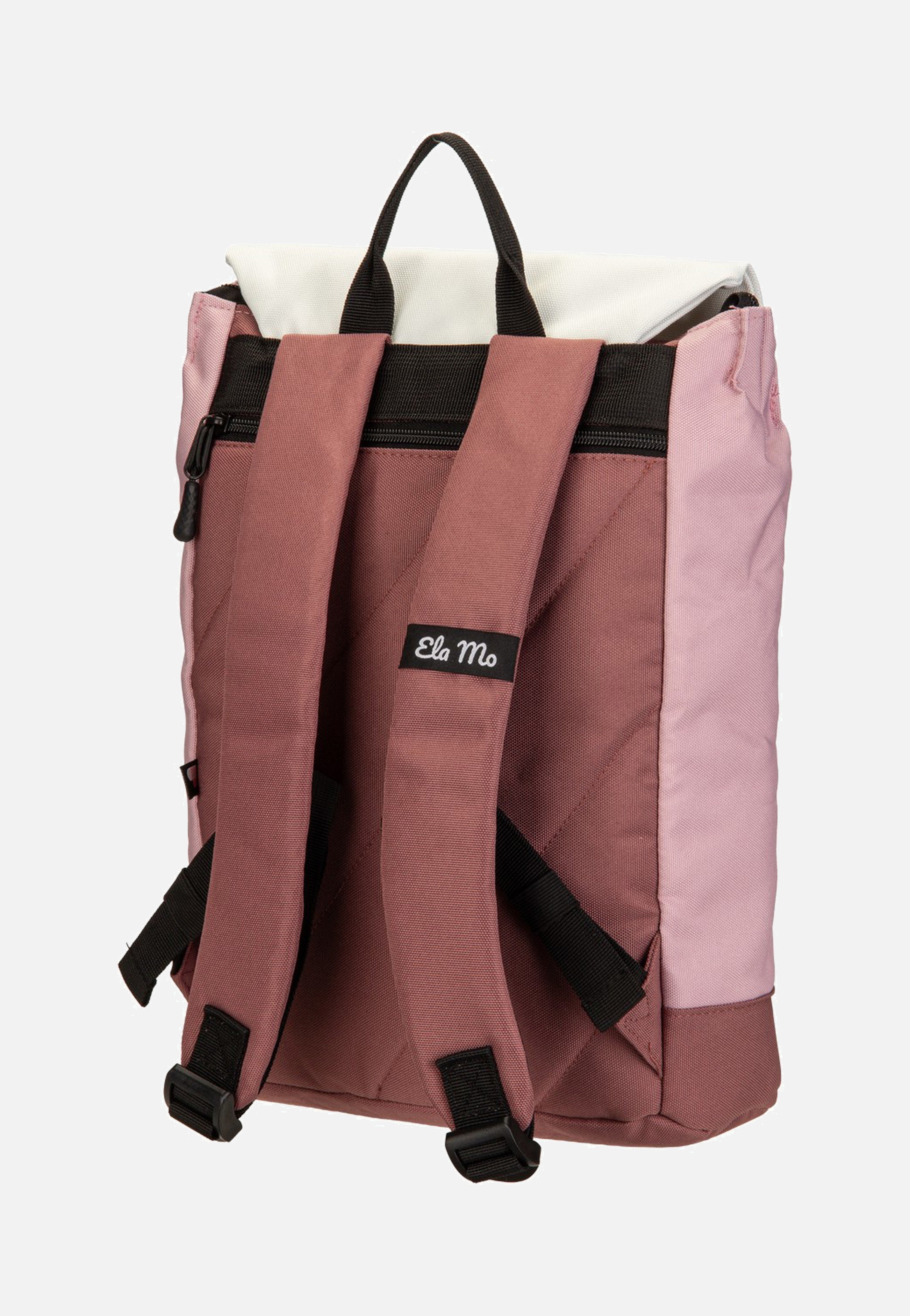 Ela Mo Daypack Strawberry Cream Backpack