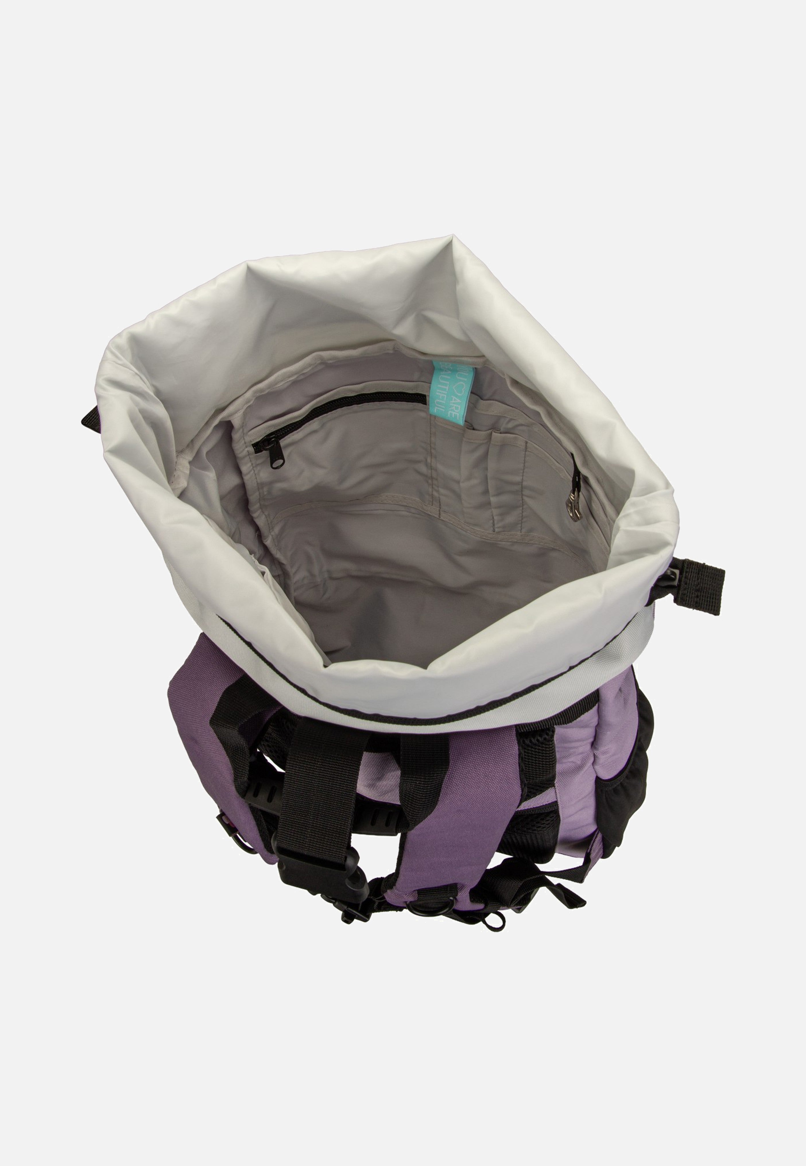 Ela Mo Rolltop Lavender Rolltop Backpack