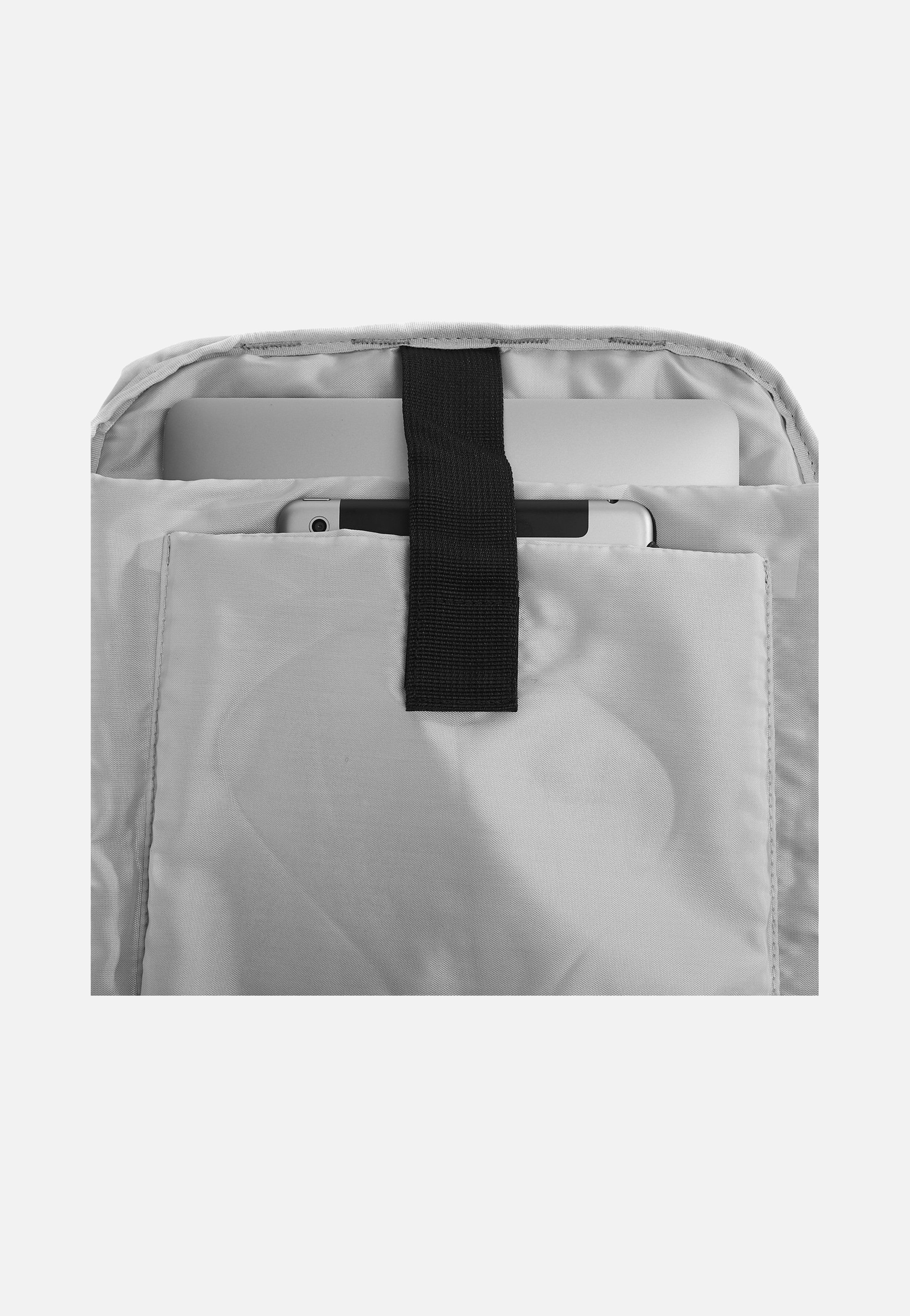 Ela Mo Rolltop Mintgrey Rolltop Backpack