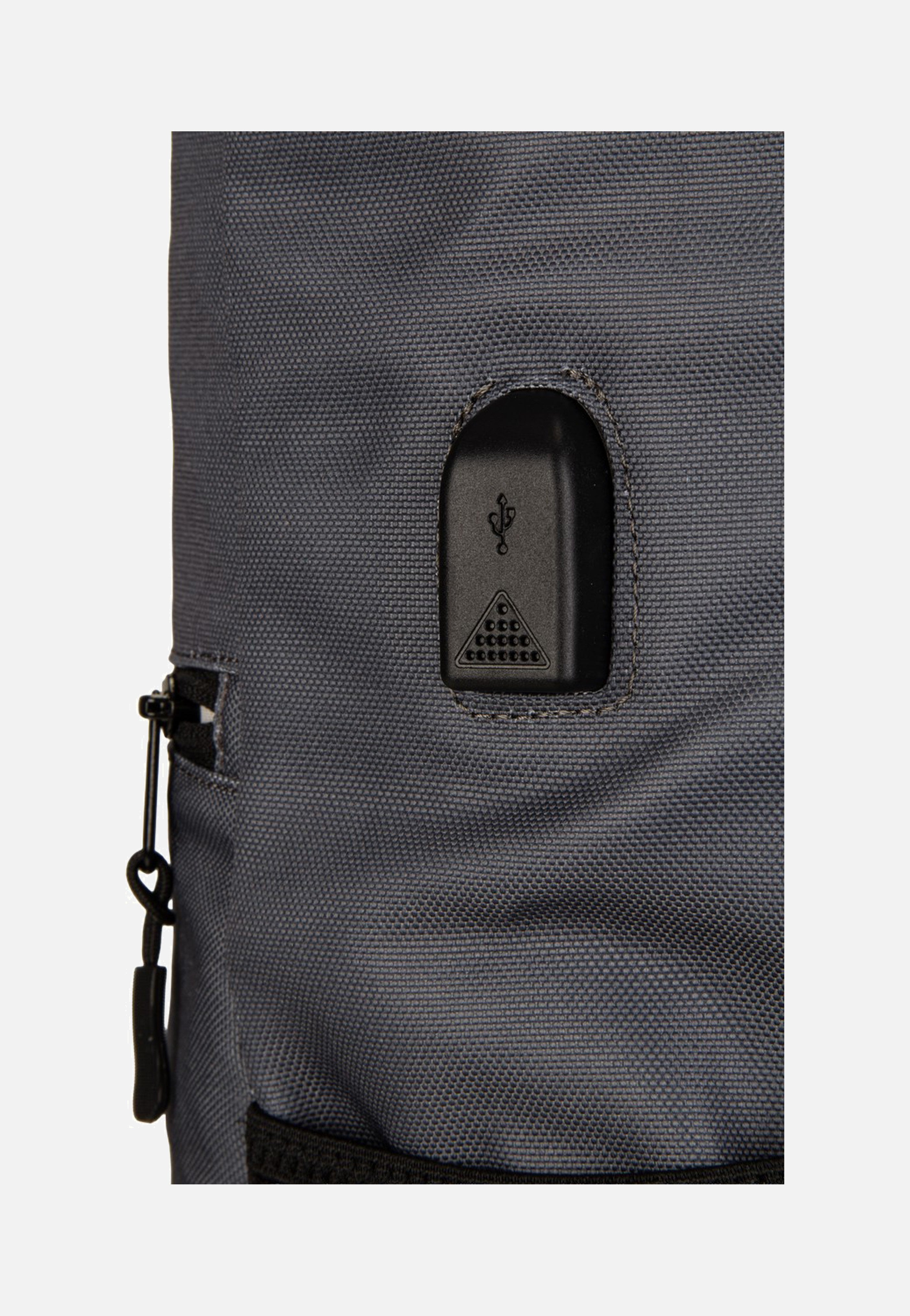 Ela Mo Rolltop Rose On Rocks Rolltop Backpack
