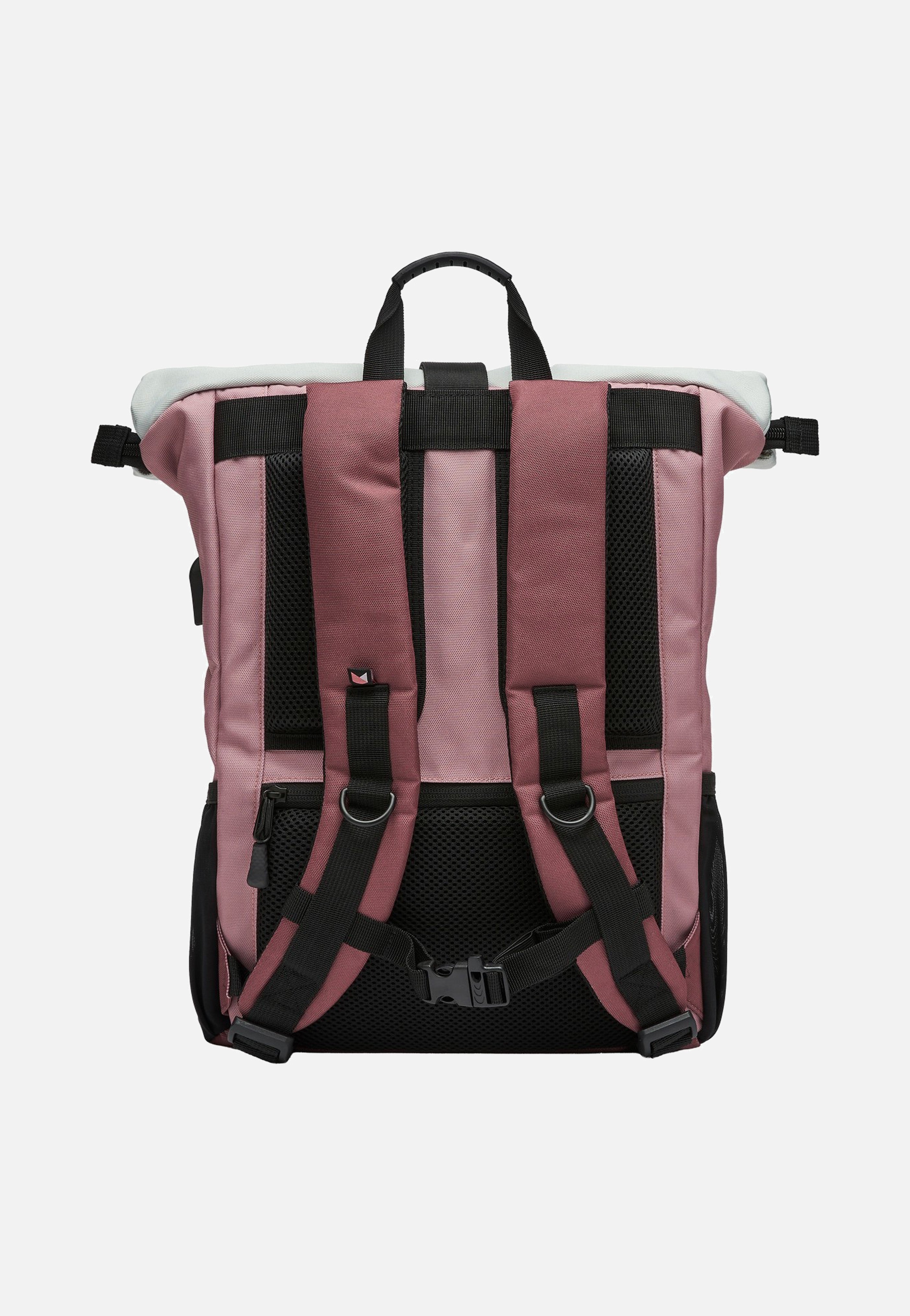 Ela Mo Rolltop Strawberry Cream Rolltop Backpack