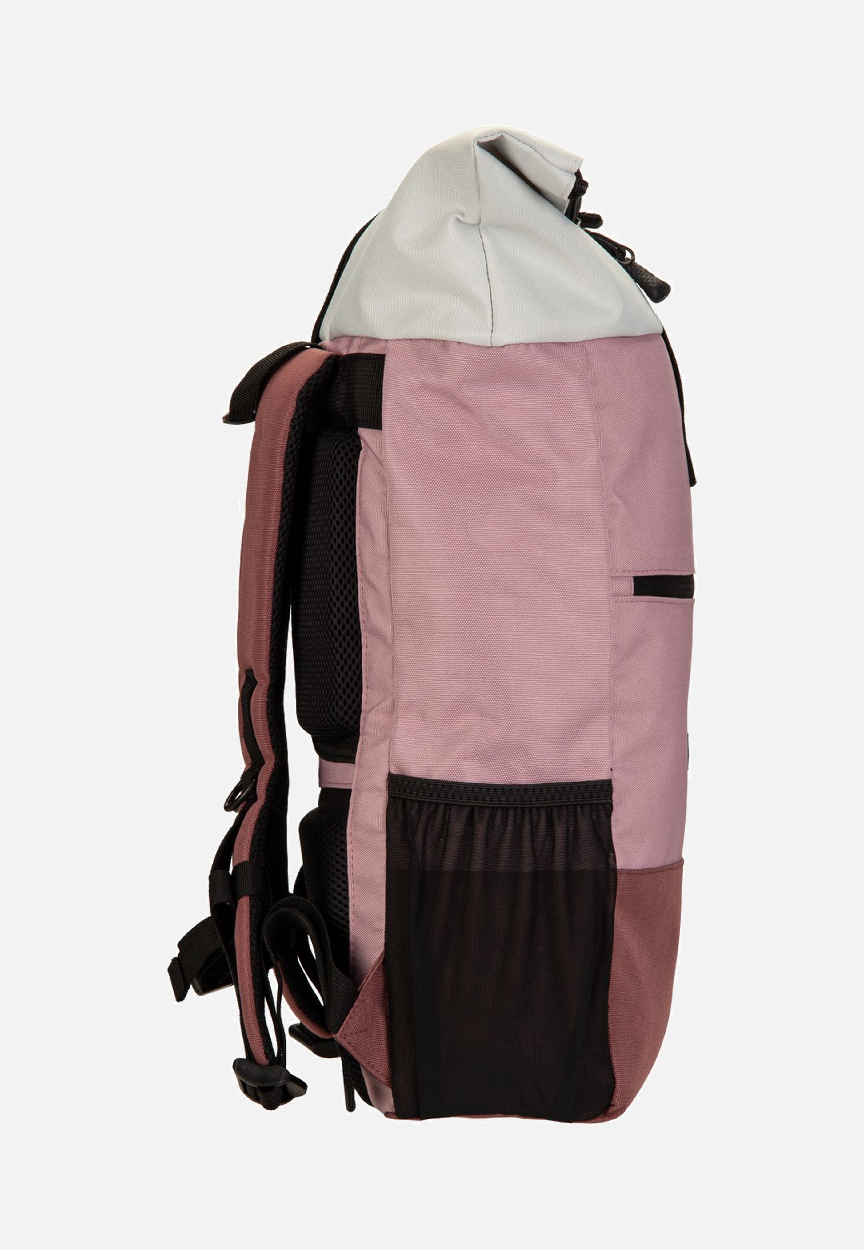 Ela Mo Rolltop Strawberry Cream Rolltop Backpack