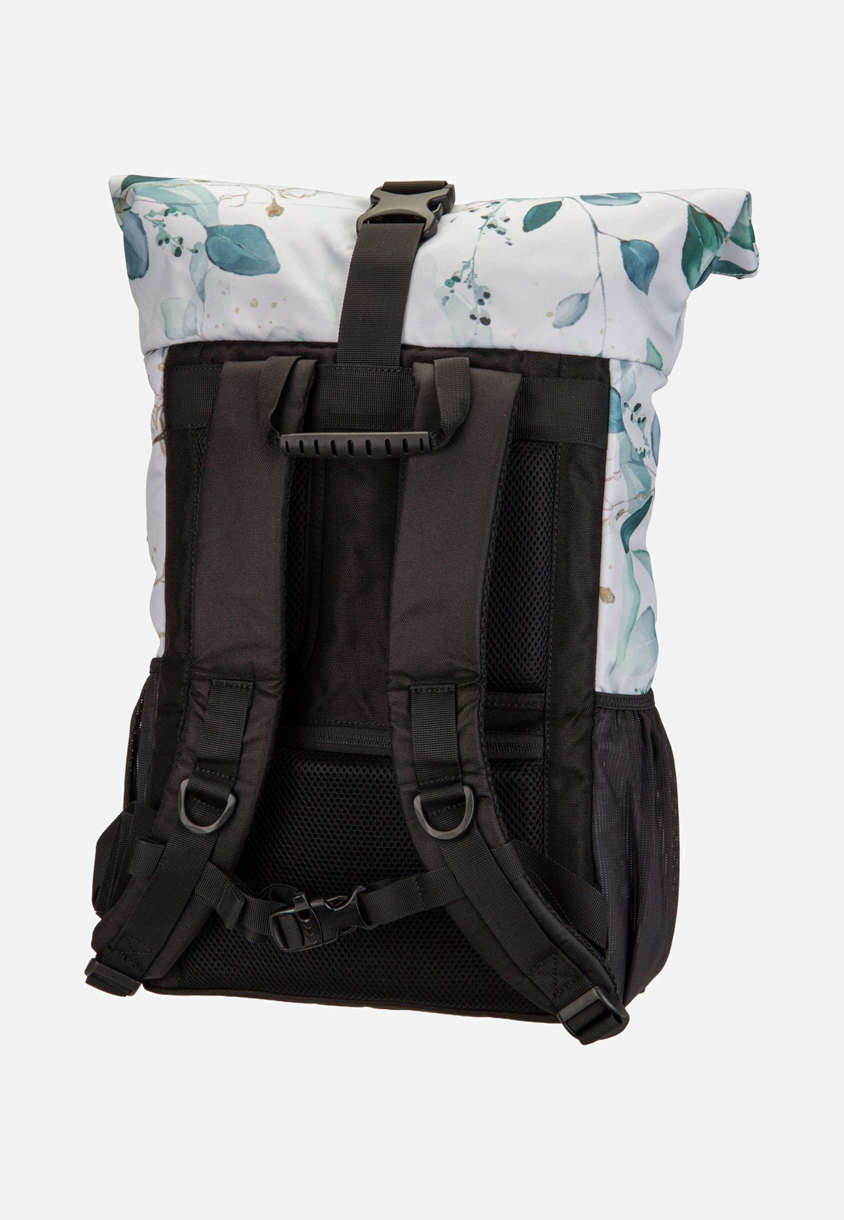 Ela Mo Rolltop Waterleaf Gold Rolltop Backpack