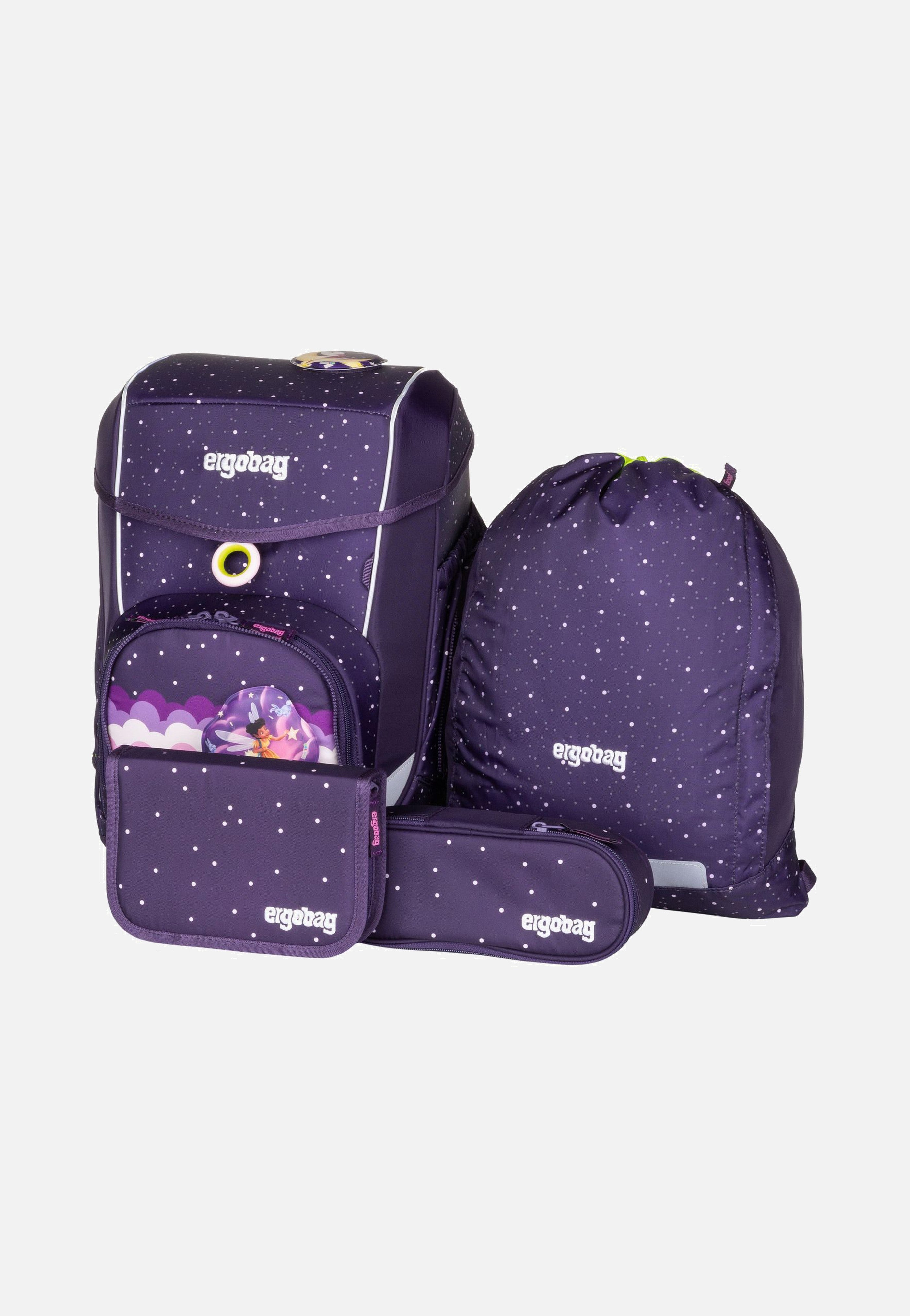 ergobag - cubo Set GLOW SternguckBär - School Bag | Neutral-Image