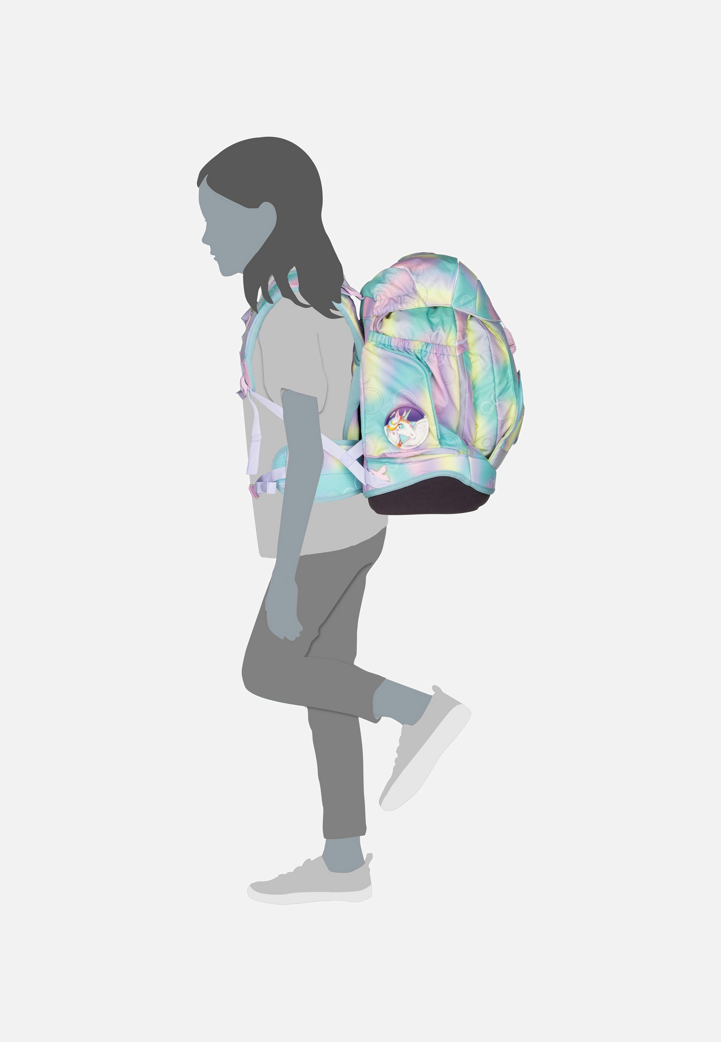 ergobag - maxi Set GLOW KoBärnikus - School Bag | Neutral-Image