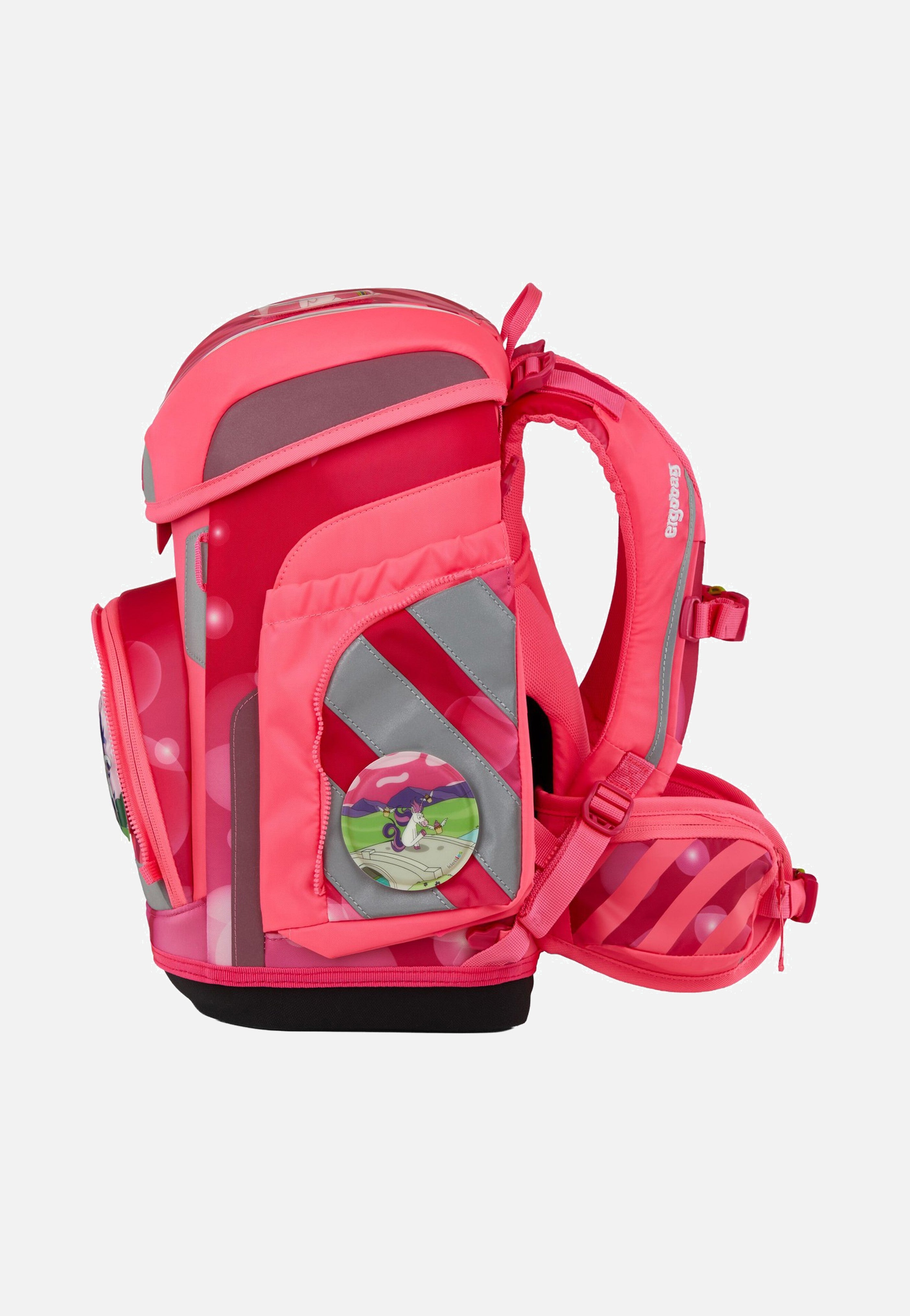 ergobag cubo Set NEO KuntBärbuntes Einhorn School Bag