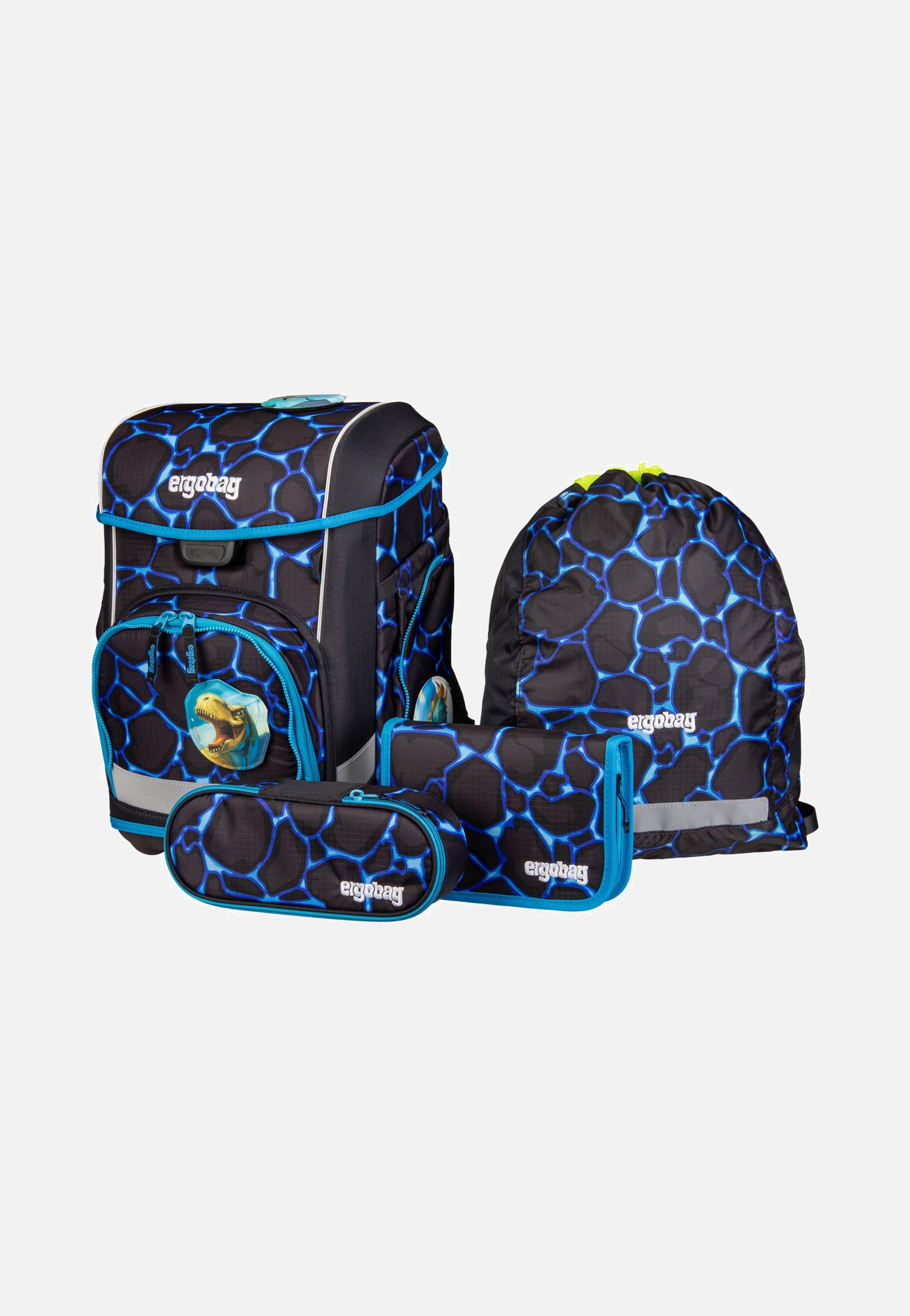 ergobag - cubo light Set COLOR FLASH Bärassic Garden - School Bag | Neutral-Image