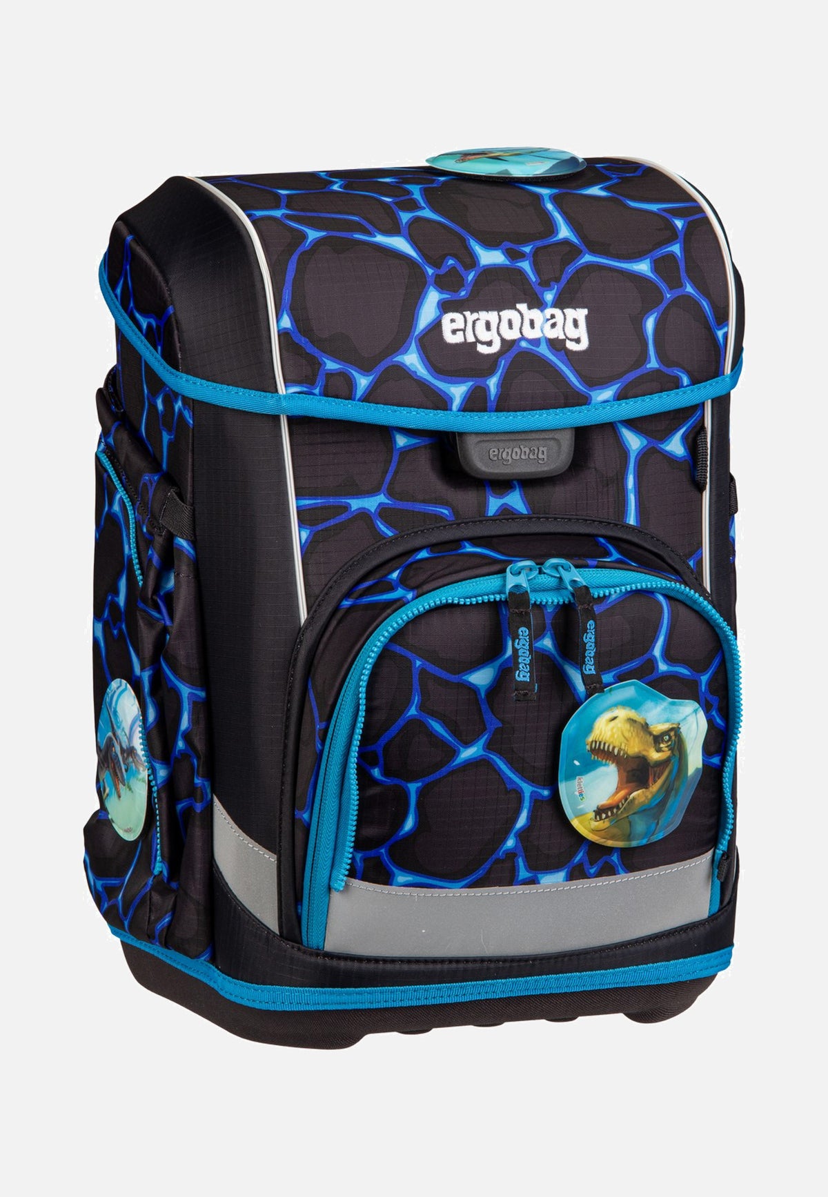 ergobag cubo light Set COLOR FLASH Bärassic Garden Schulranzen