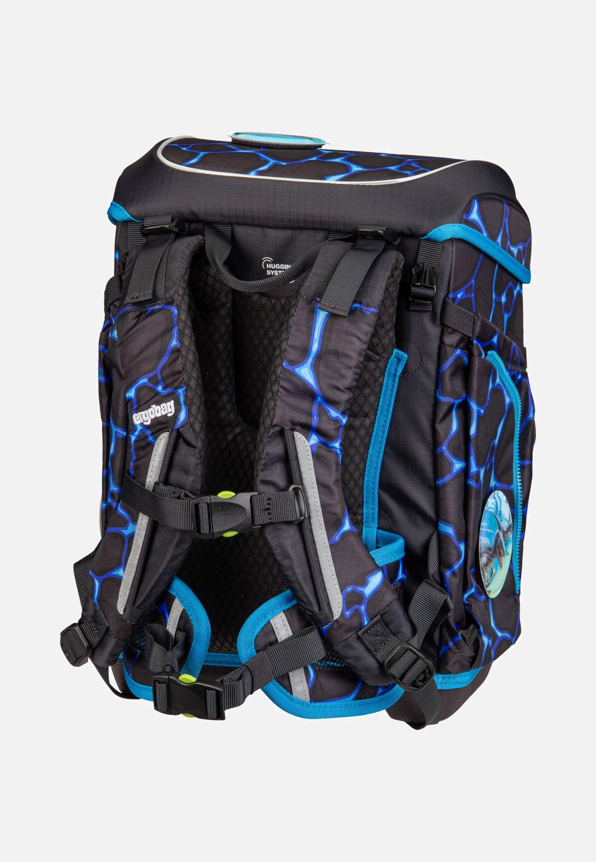 ergobag cubo light Set COLOR FLASH Bärassic Garden Schulranzen
