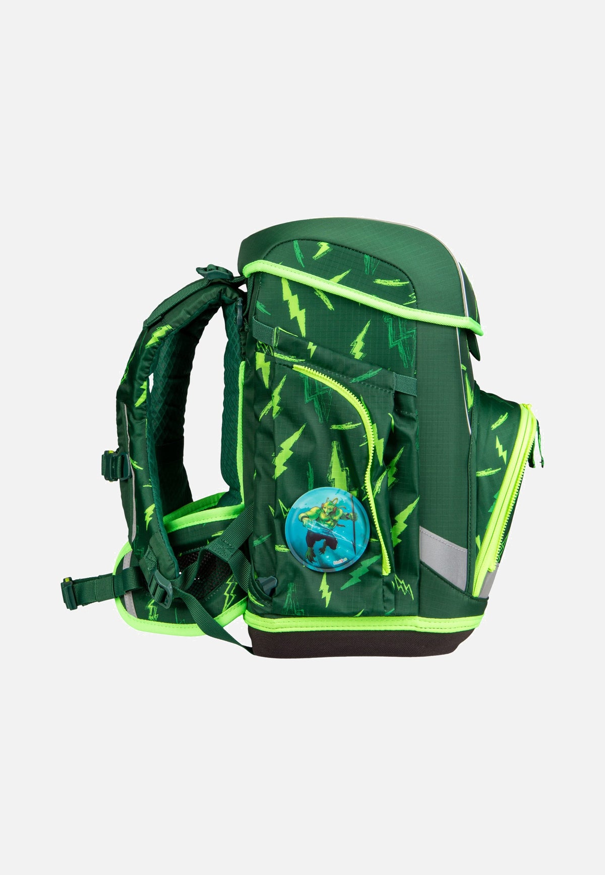 ergobag cubo light Set COLOR FLASH Bärtastisch Schulranzen