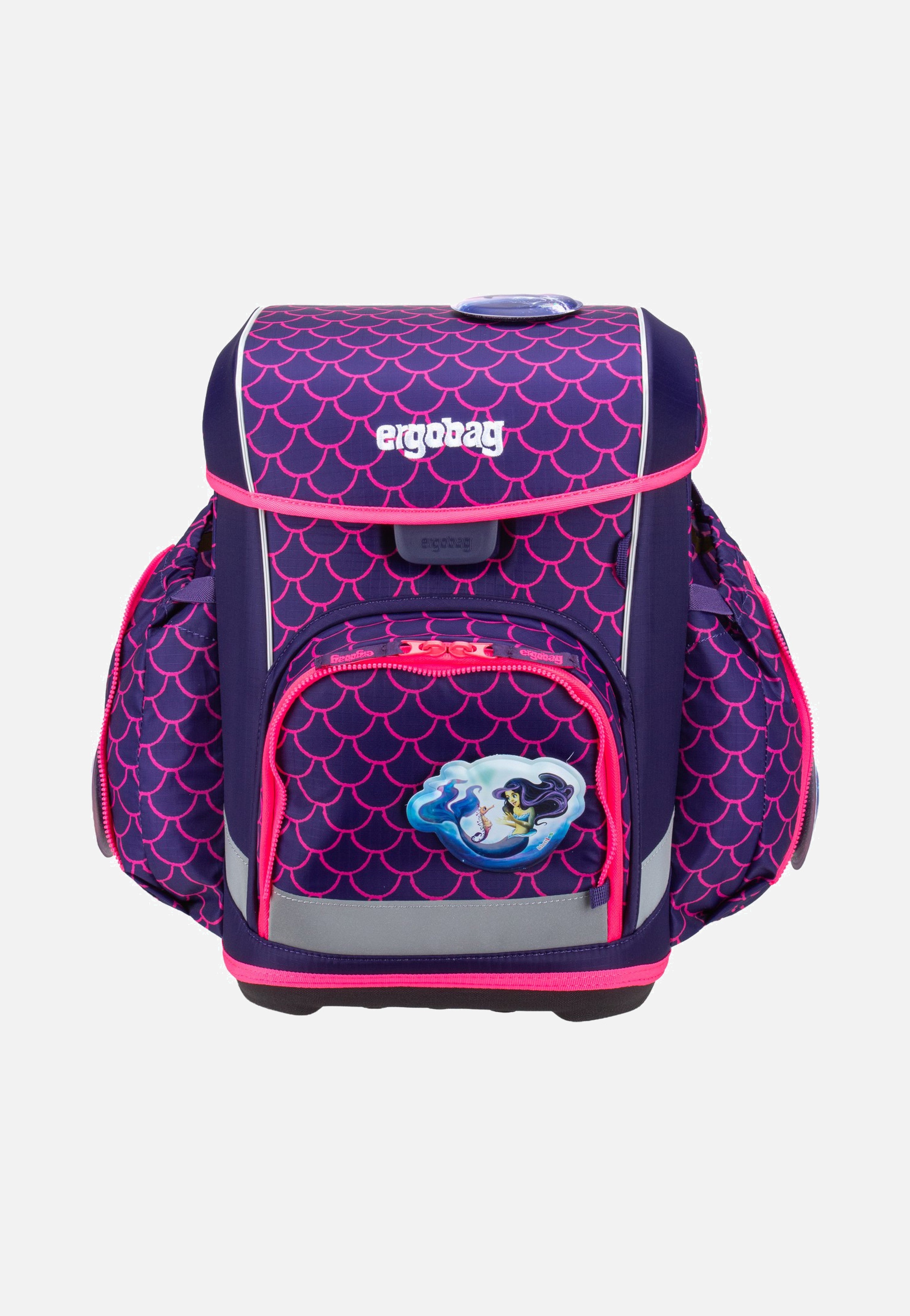 ergobag cubo light Set COLOR FLASH PerlentauchBär School Bag