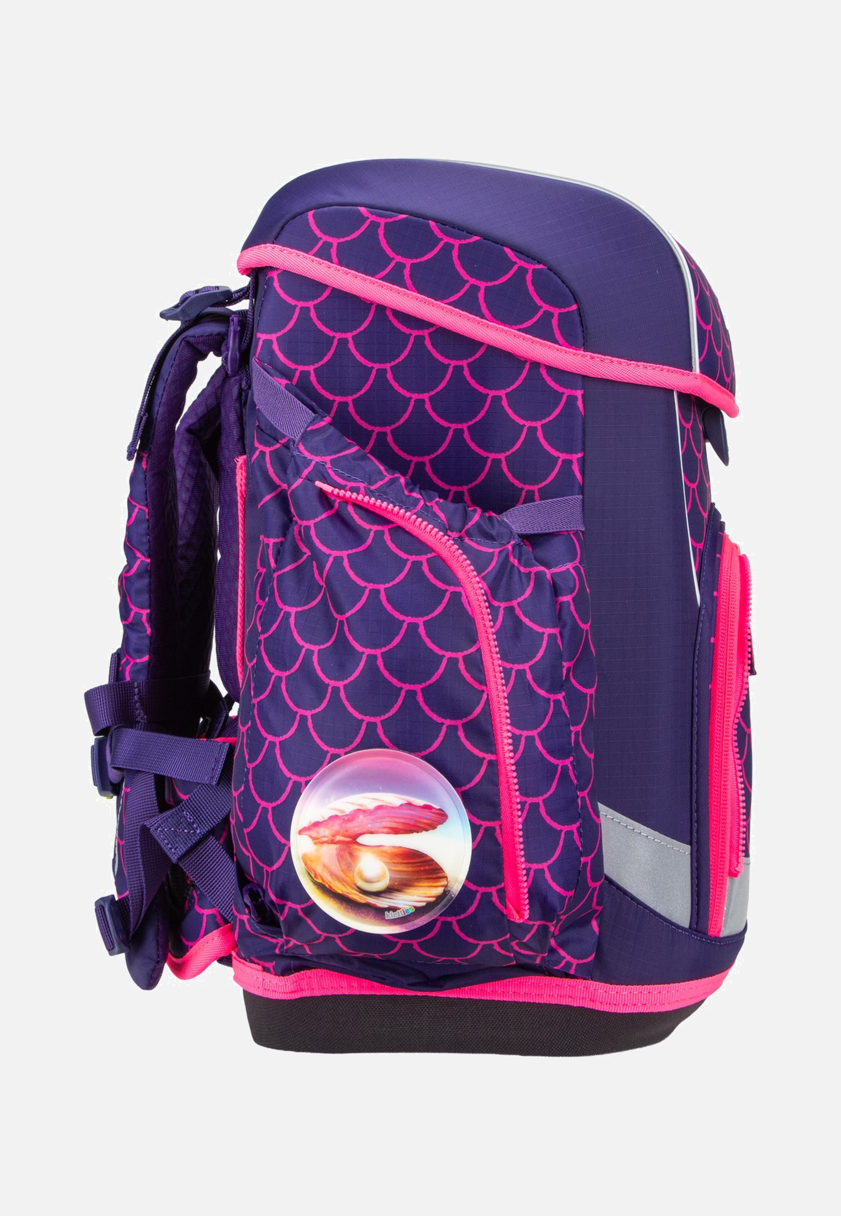 ergobag cubo light Set COLOR FLASH PerlentauchBär School Bag