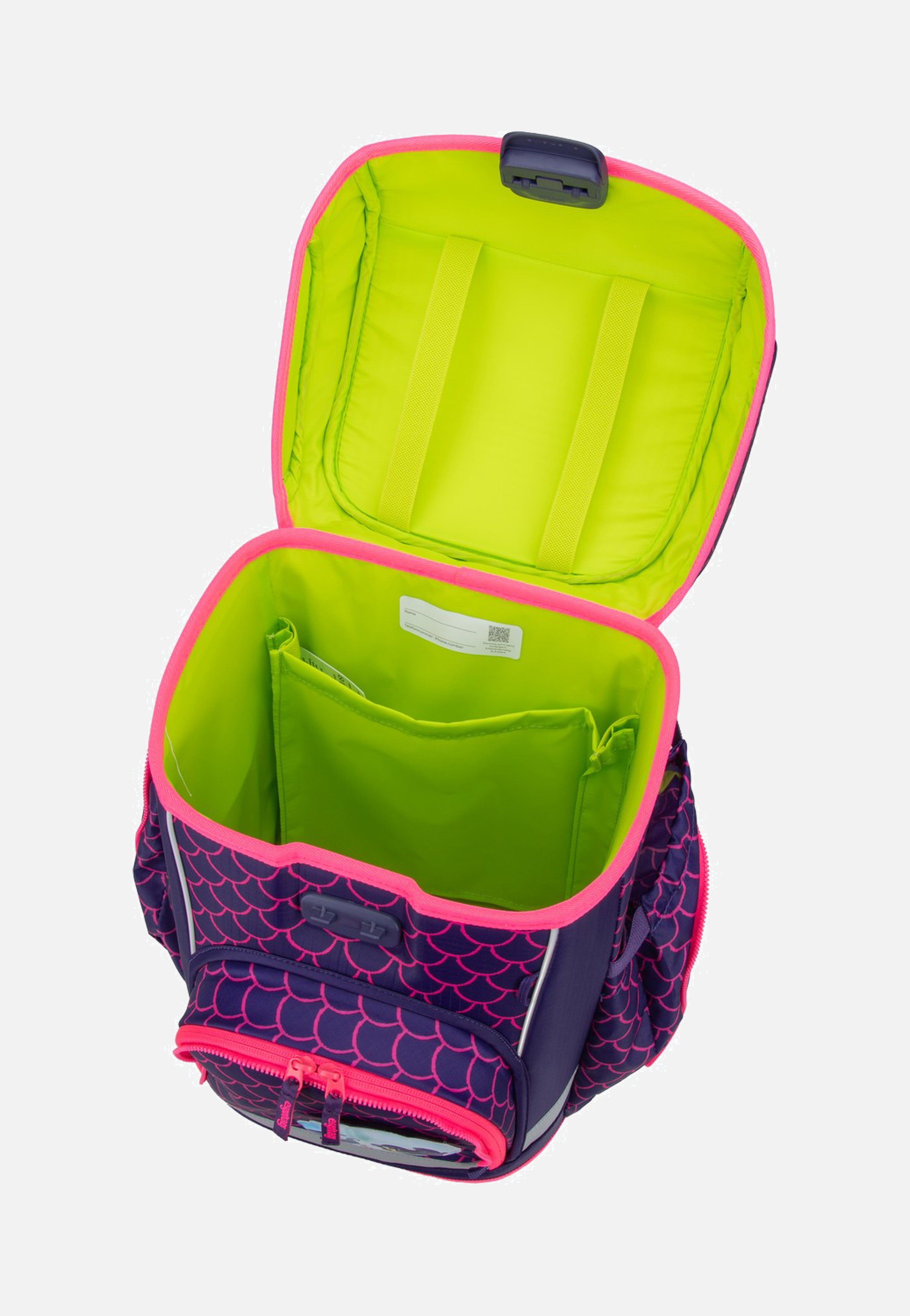 ergobag cubo light Set COLOR FLASH PerlentauchBär School Bag