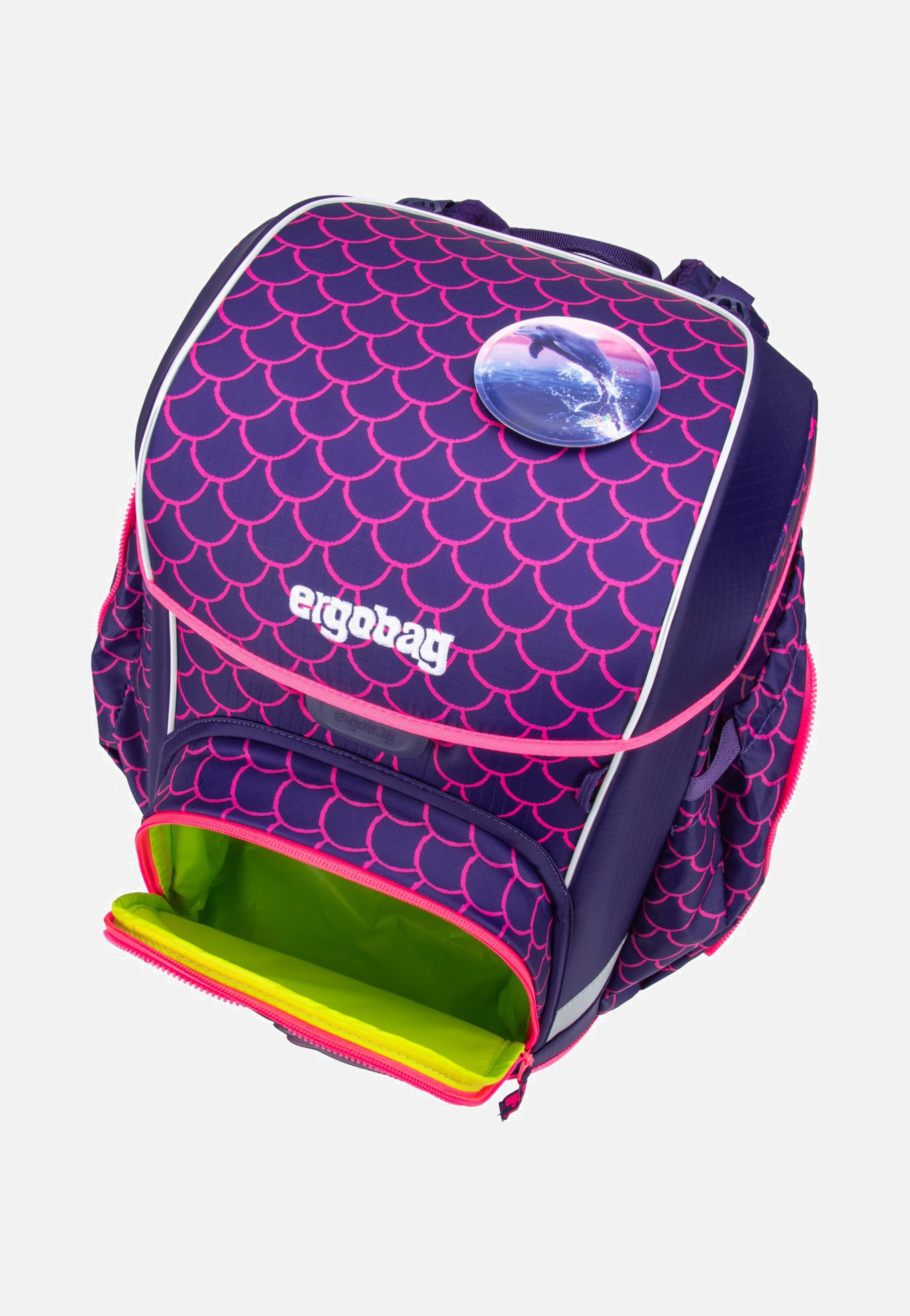 ergobag cubo light Set COLOR FLASH PerlentauchBär School Bag