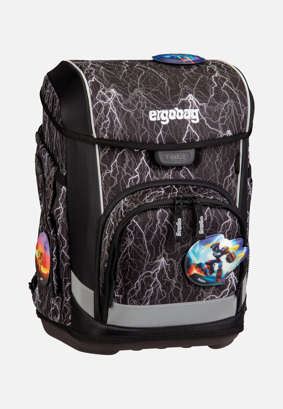 ergobag cubo light Set REFLEX Super ReflektBär Schulranzen