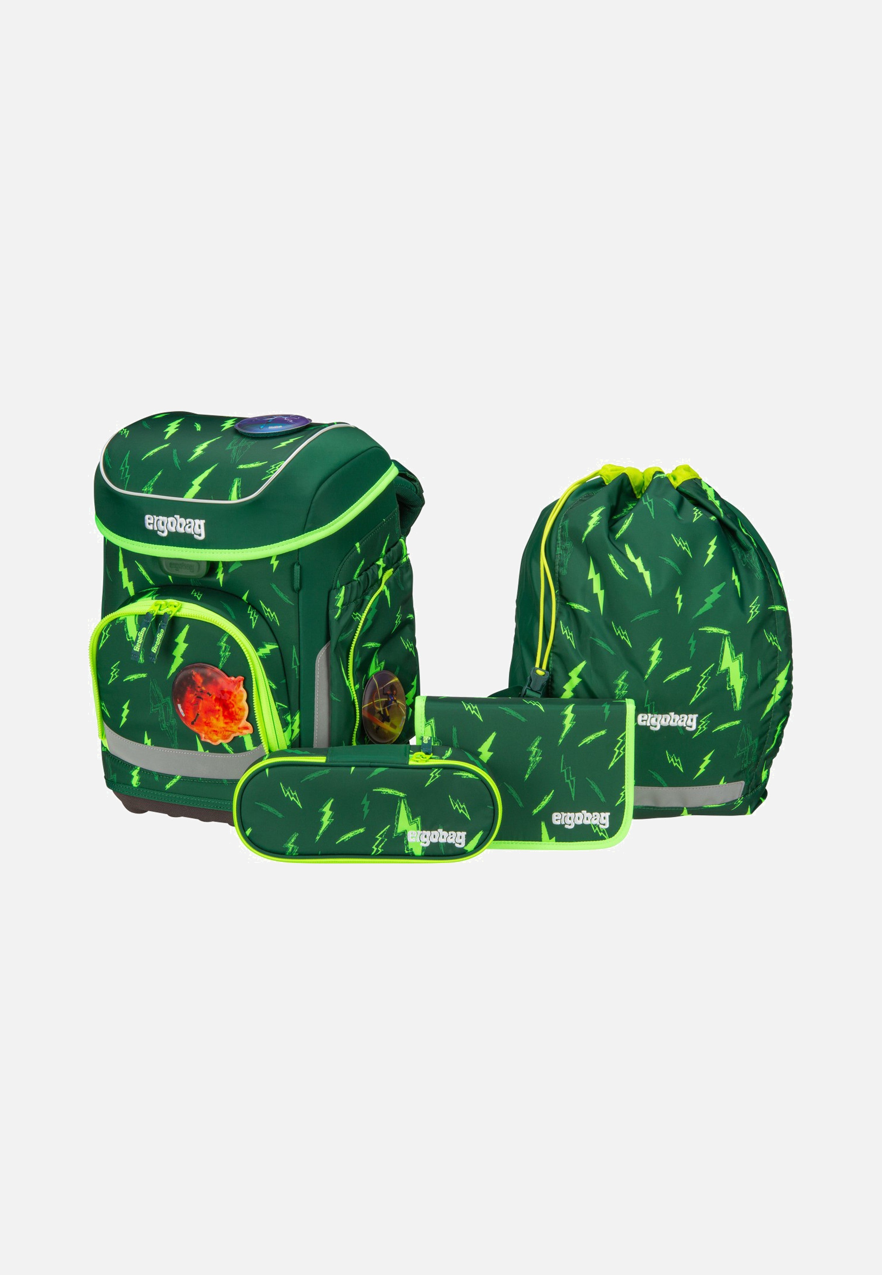 ergobag cubo Set COLOR FLASH Bärtastisch School Bag