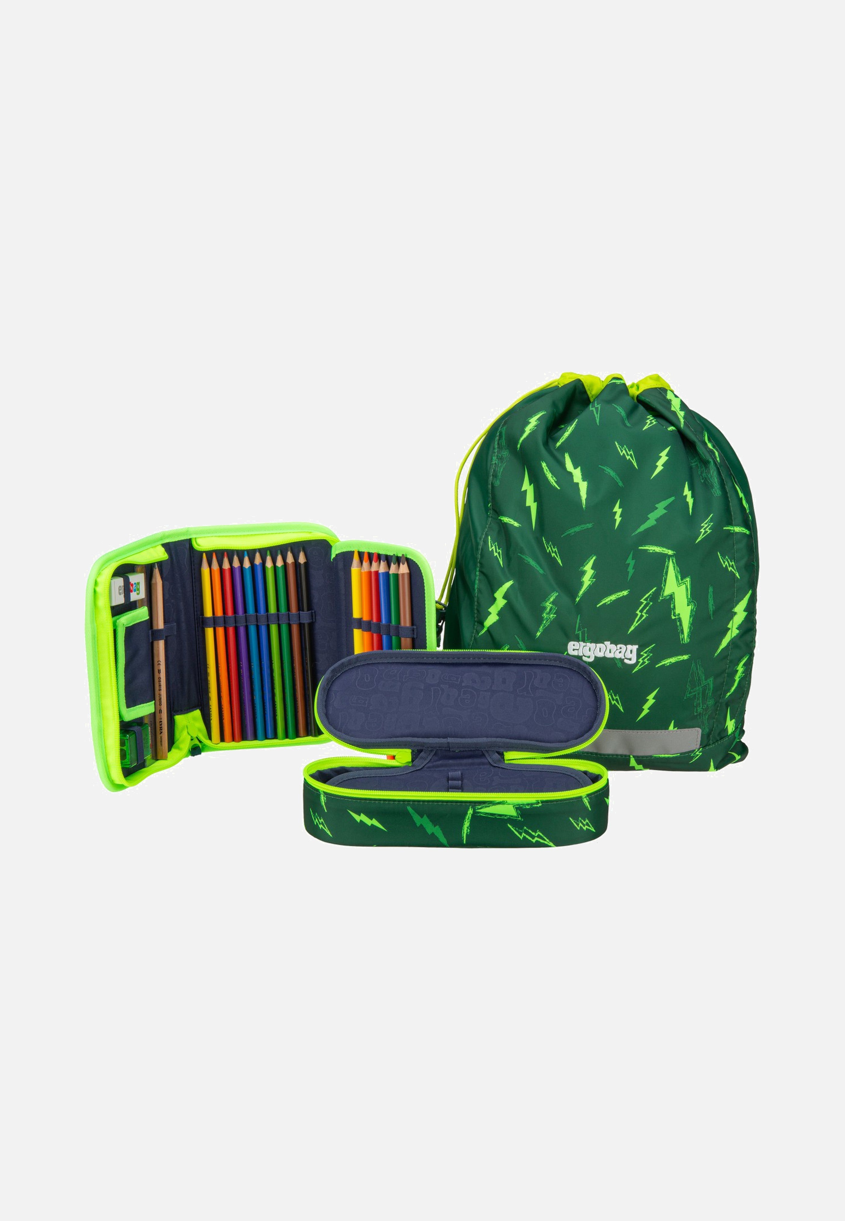 ergobag cubo Set COLOR FLASH Bärtastisch School Bag