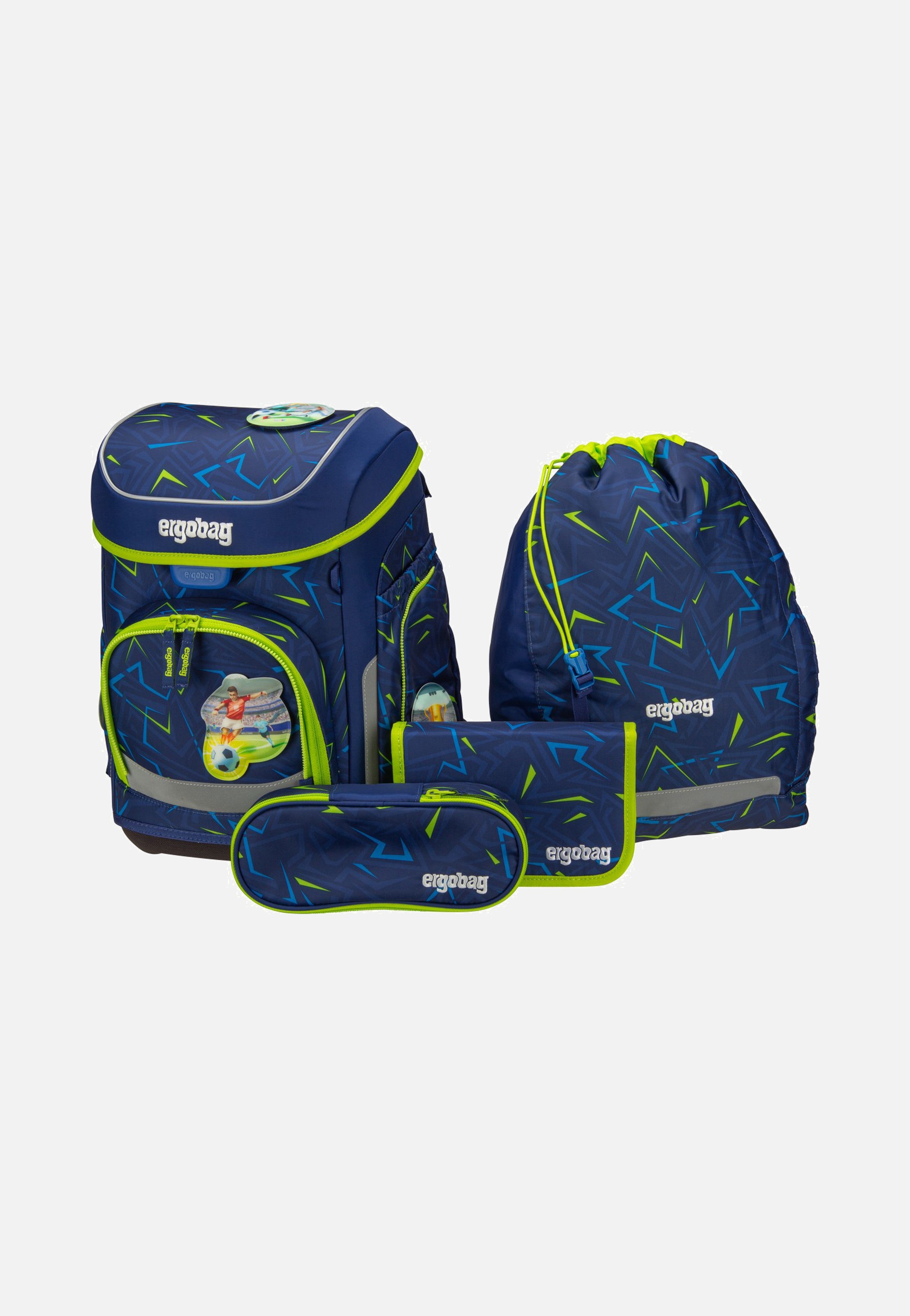 ergobag - cubo Set COLOR FLASH SpitzenreitBär - School Bag | Neutral-Image