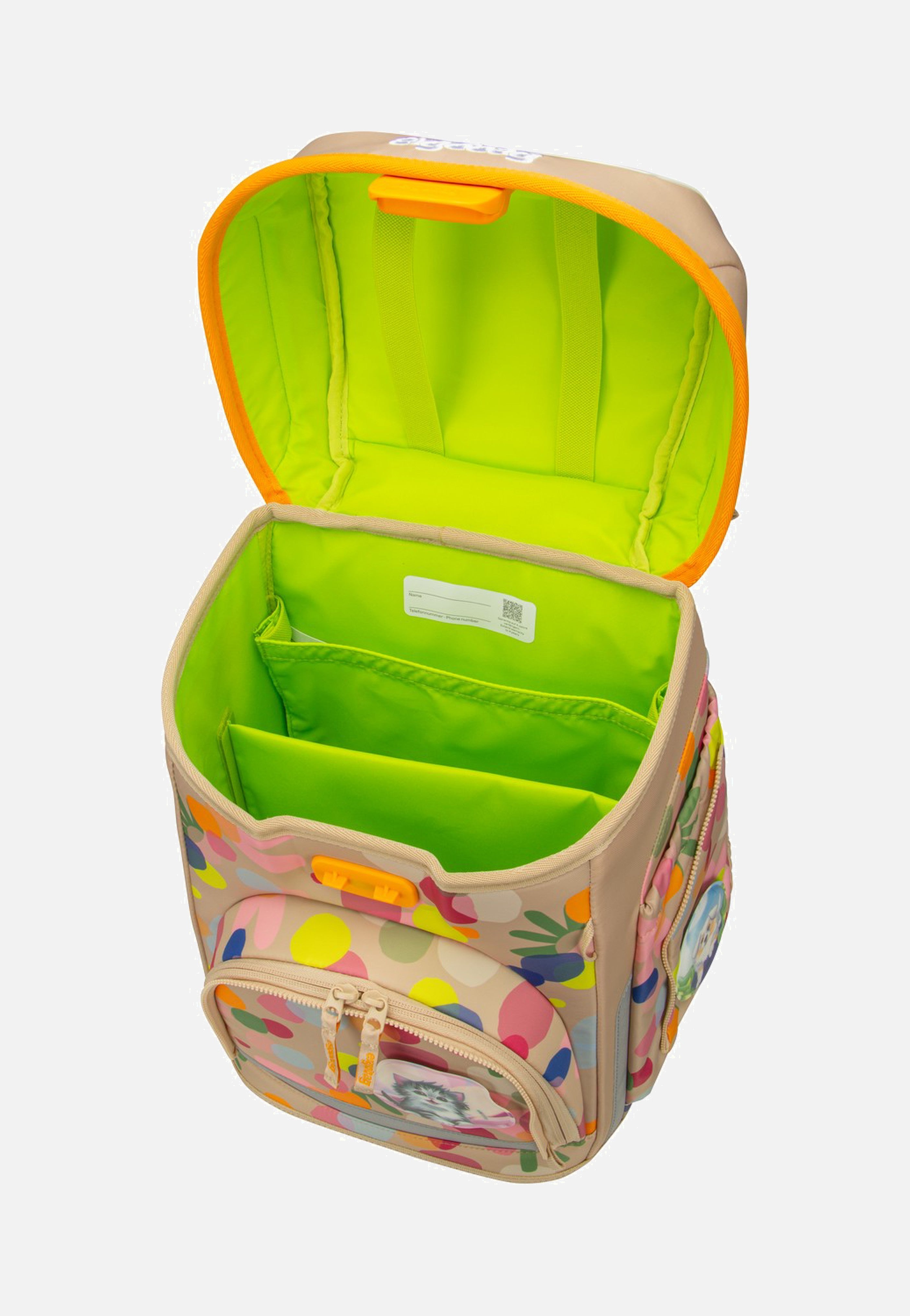ergobag cubo Set Flower PowBär School Bag
