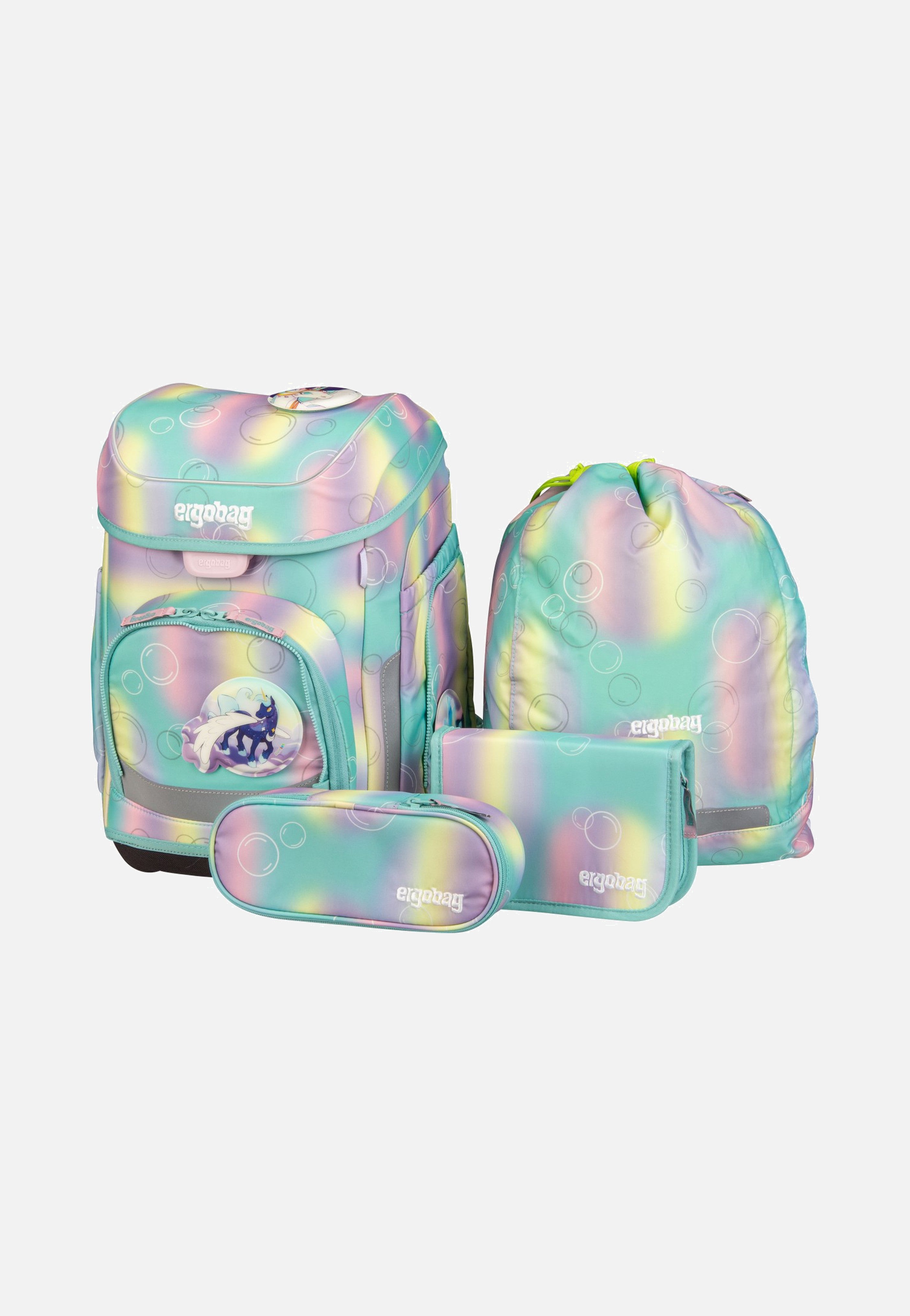 ergobag cubo Set REFLEX ZauBärwelt School Bag