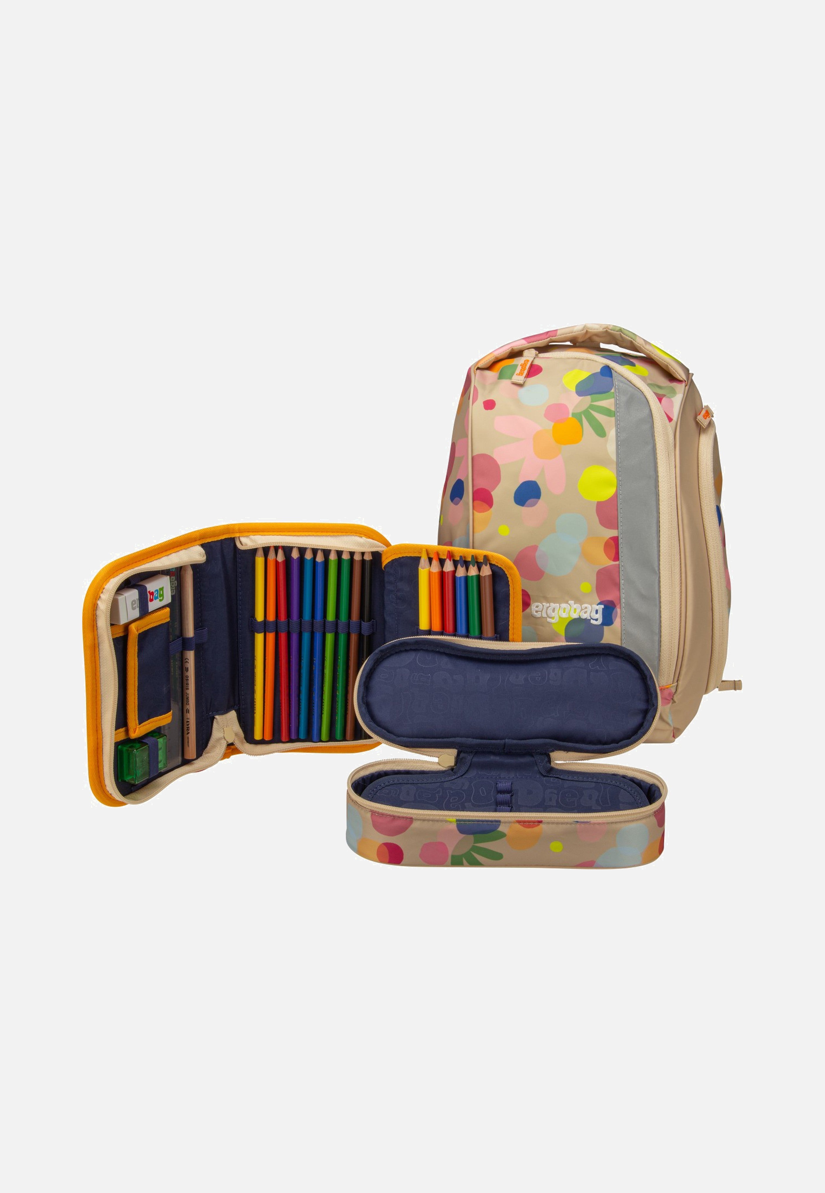ergobag pack Set Flower PowBär School Bag