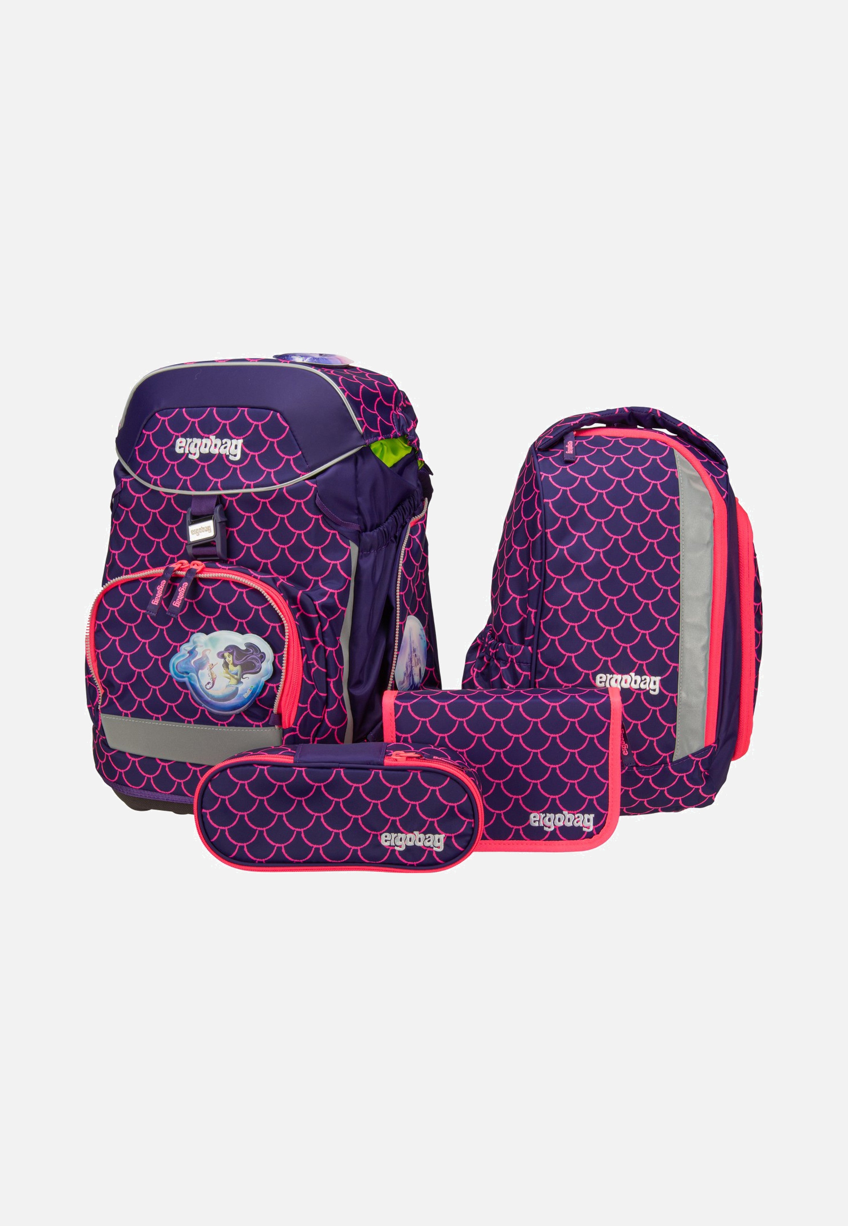 ergobag - pack Set COLOR FLASH PerlentauchBär - School Bag | Neutral-Image