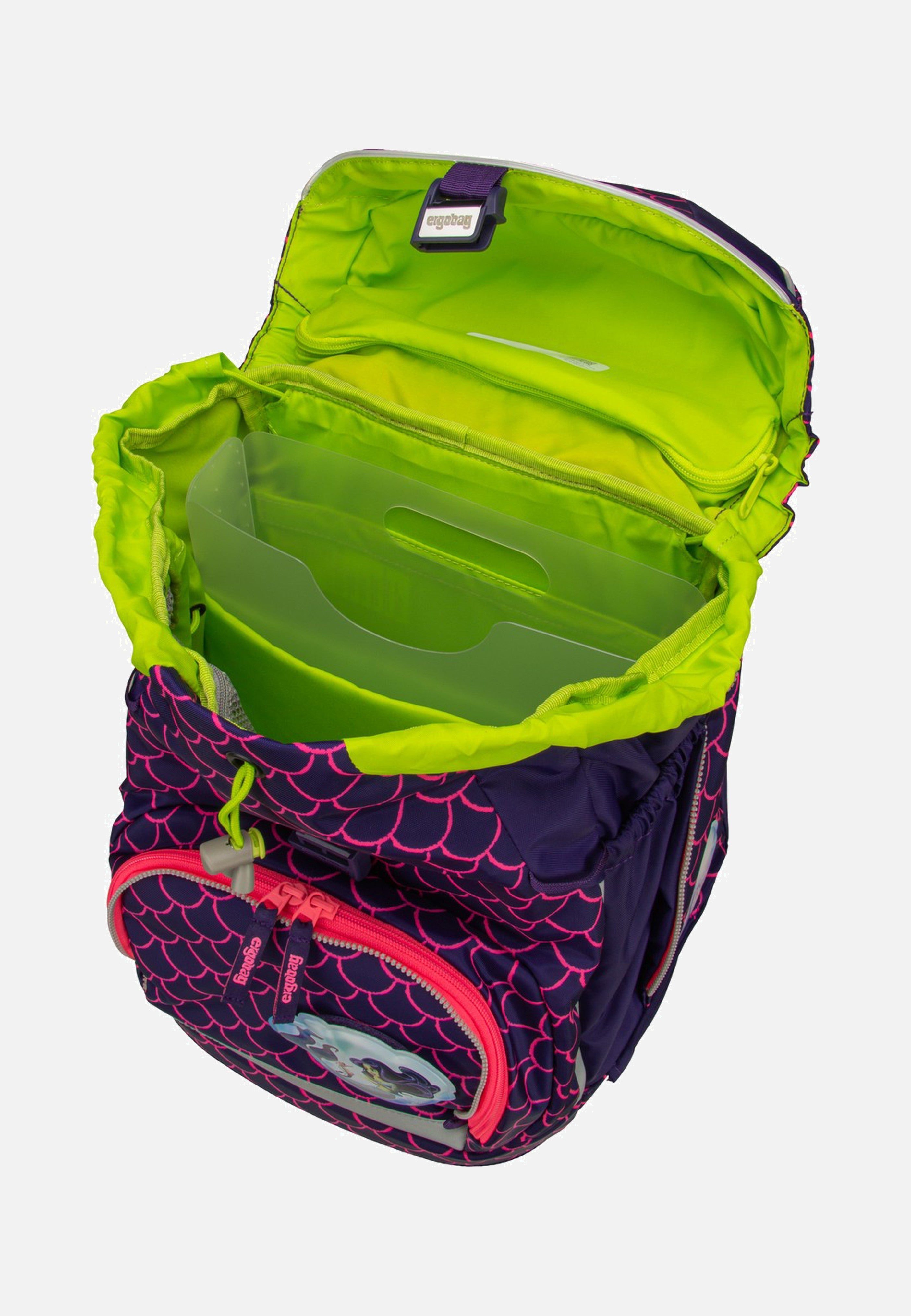 ergobag pack Set COLOR FLASH PerlentauchBär School Bag