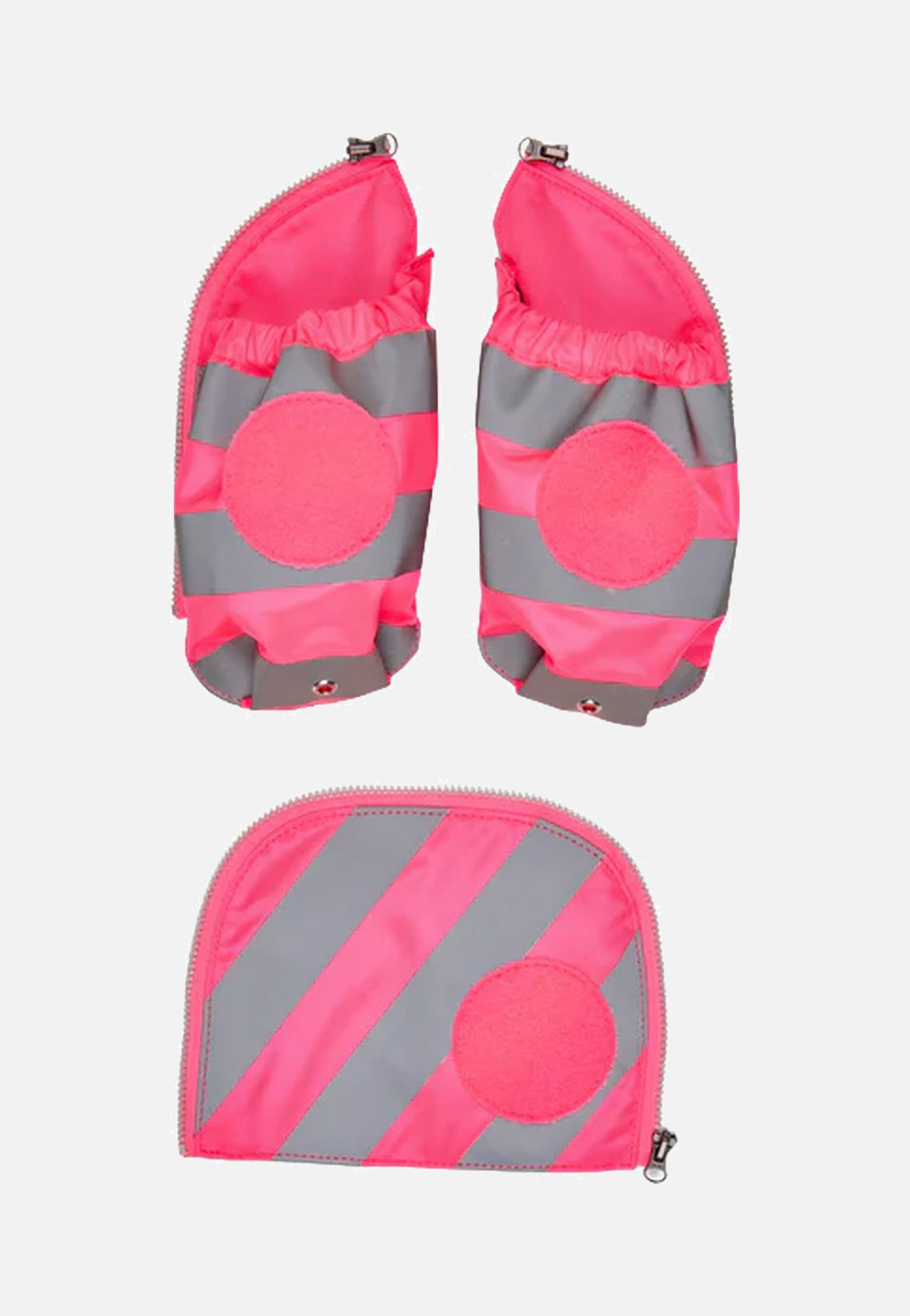 ergobag - Zip-Set Reflektorstreifen Pink - School Accessorie | Neutral-Image