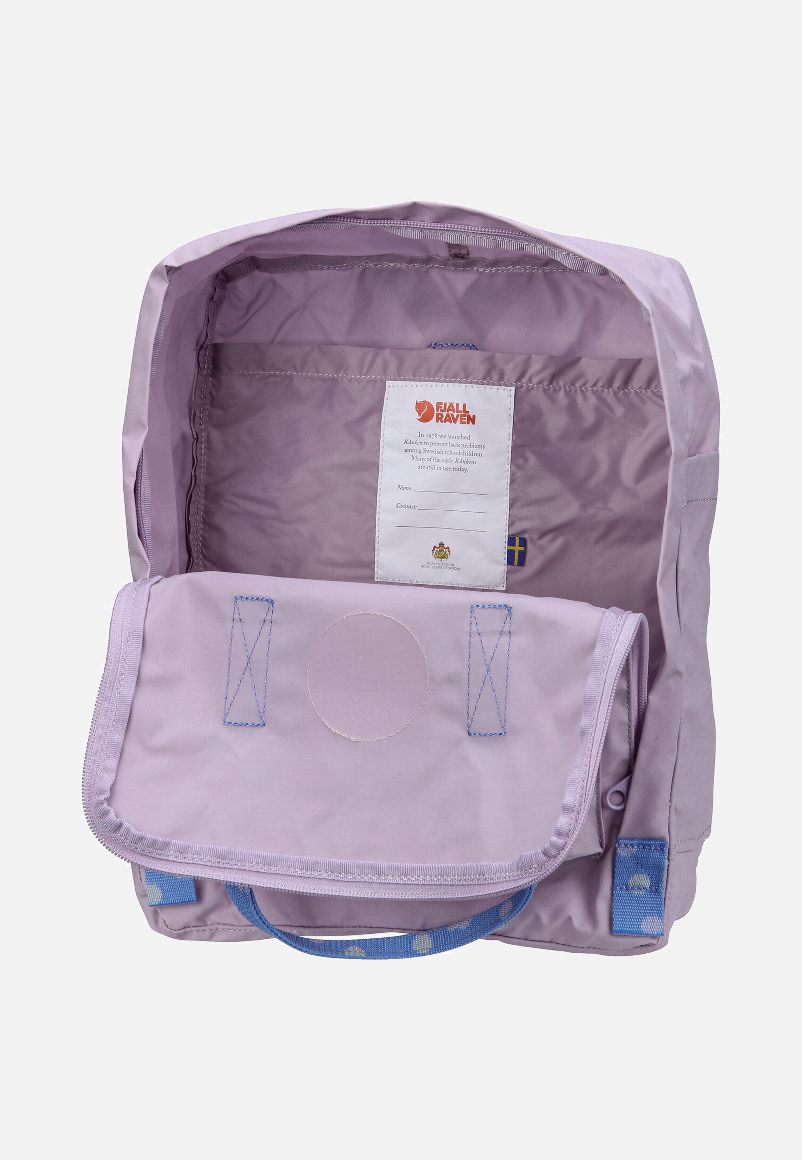 Fjällräven - Kanken Pastel Lavender/Confetti Pattern - Backpack | Neutral-Image