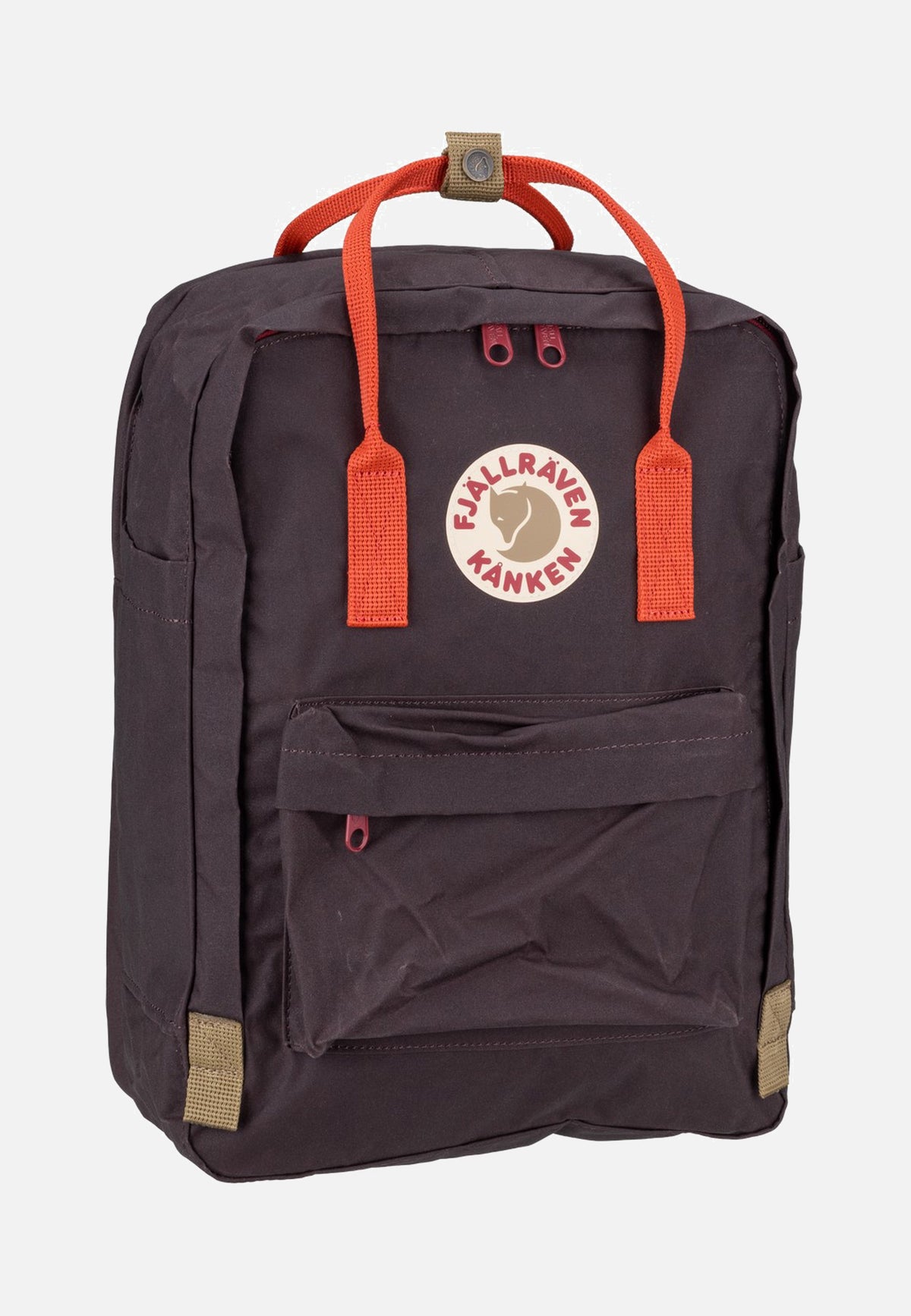 Fjällräven Kanken Koncept Laptop 15" Black Oak/Rowan Red Rucksack