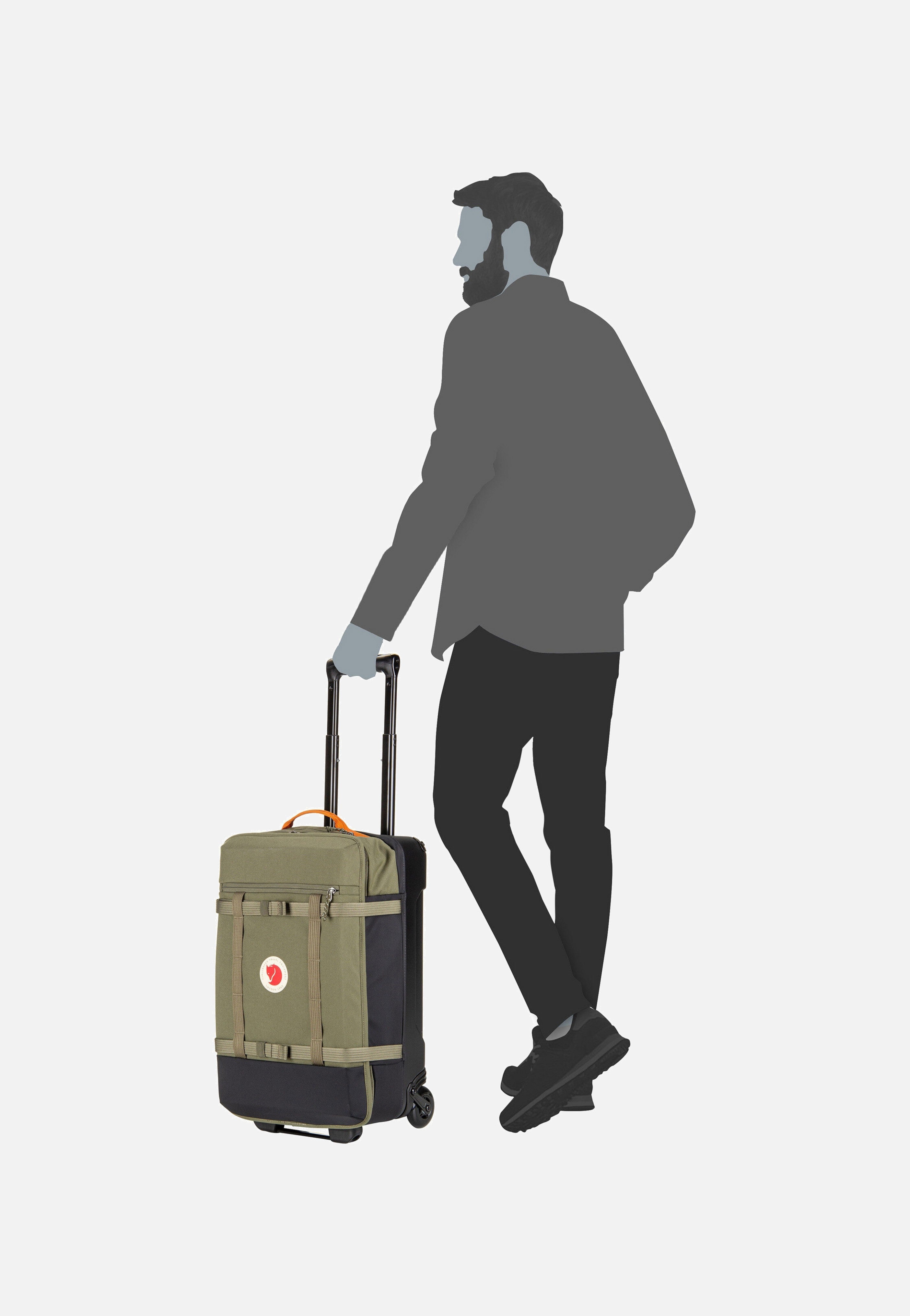 Fjällräven - Färden Roller 35 Green - Suitcase | Neutral-Image