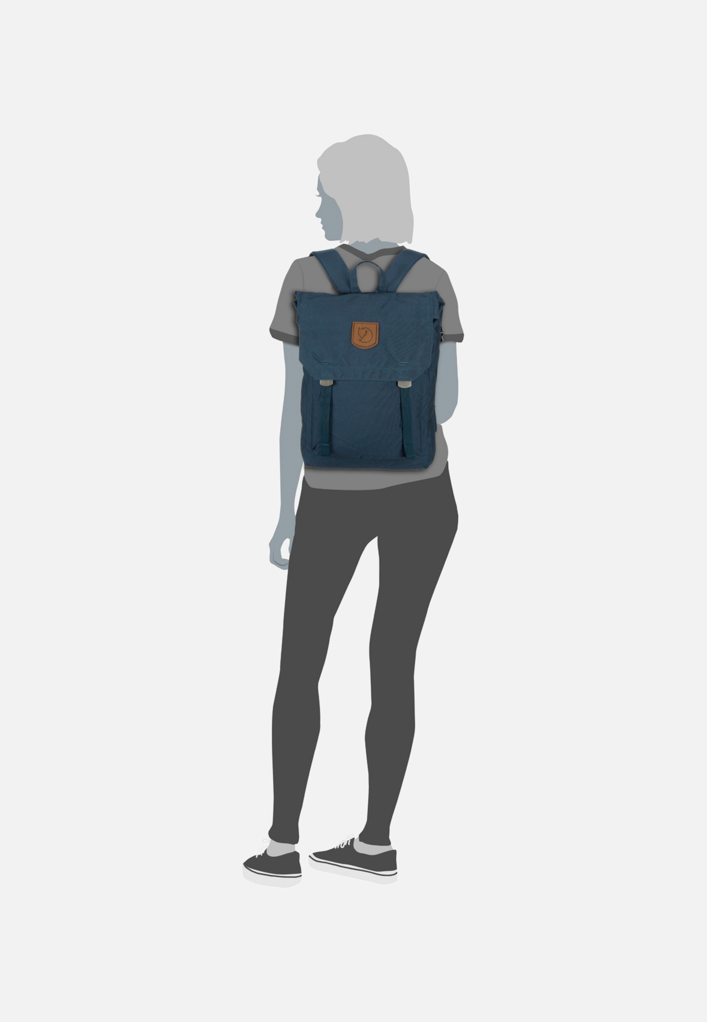 Fjällräven - Foldsack No.1 Navy - Backpack | Neutral-Image