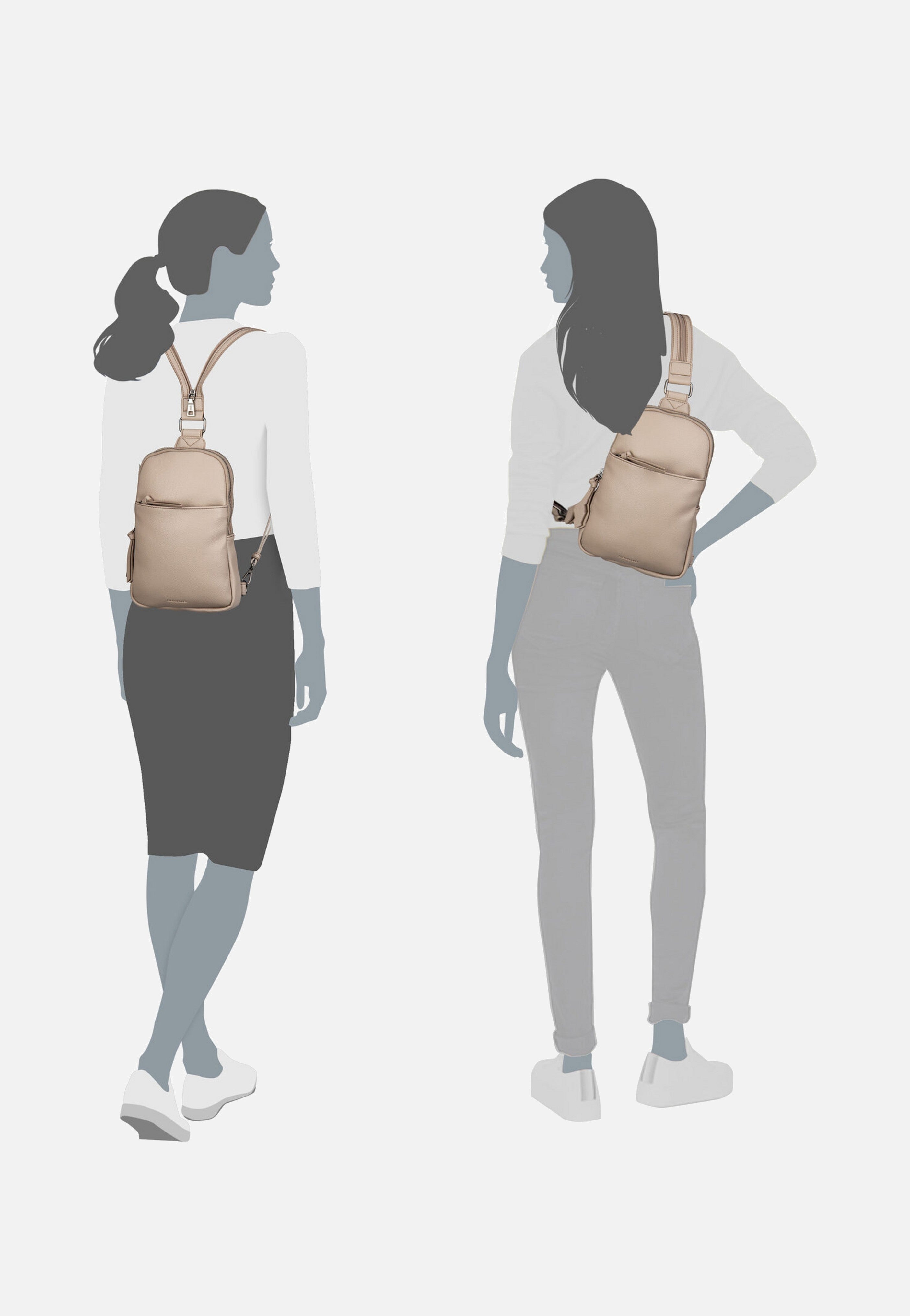 Fredsbruder - Bestie Hybrid 3781 Powder Taupe - Backpack | Women-Image