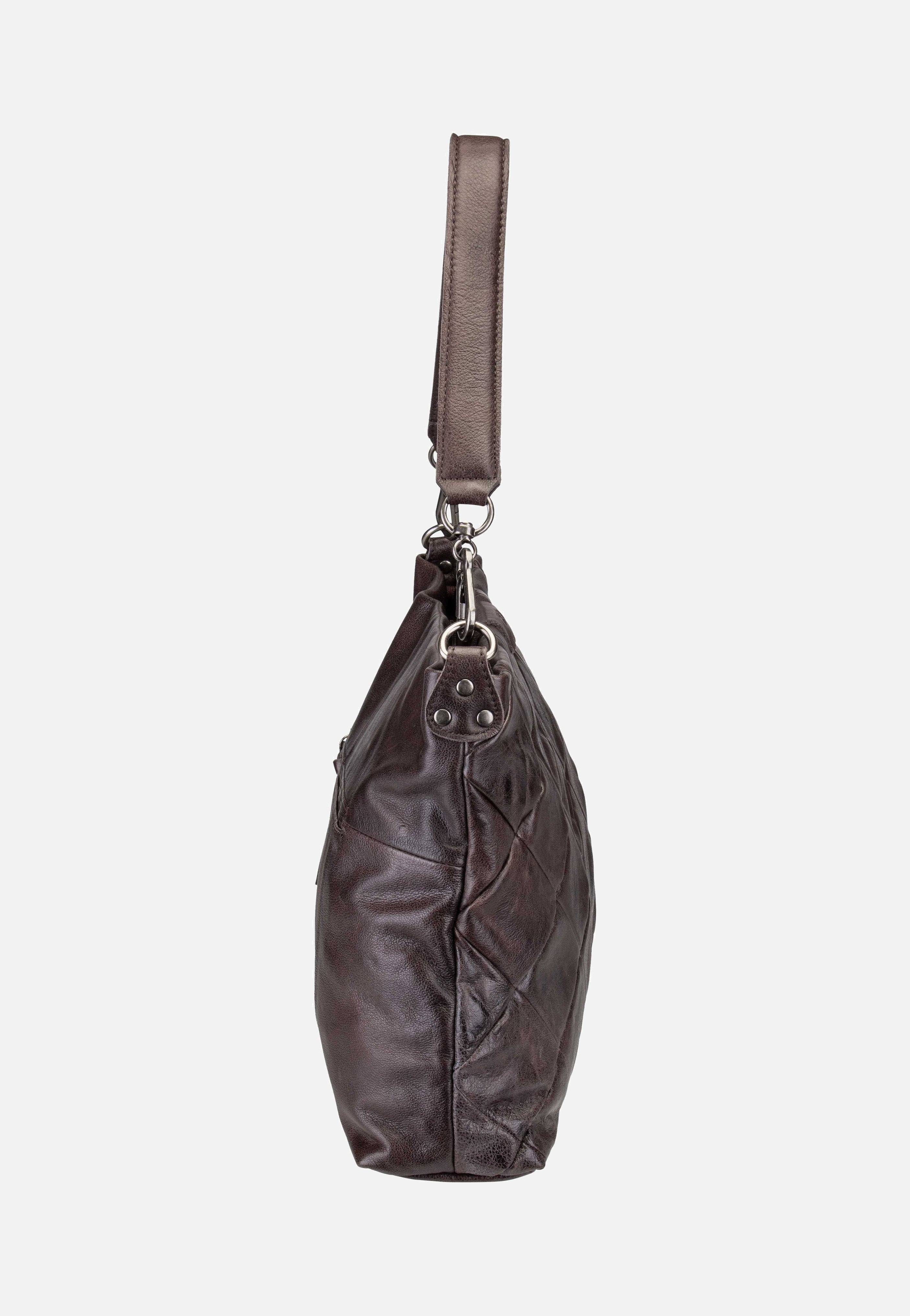 Fredsbruder - Check My Bag 283-3711 Brown - Pouch Bag | Women-Image