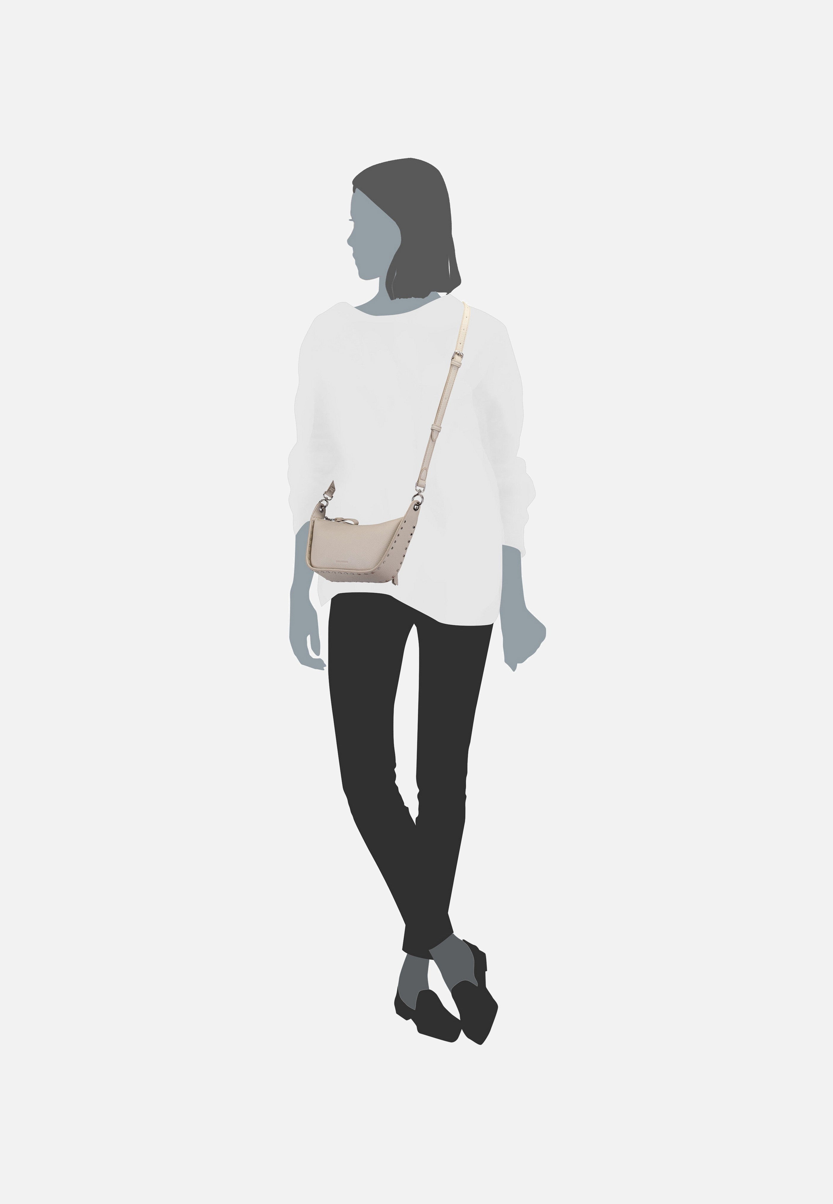 Fredsbruder - Feel Wild 3776 Stone - Crossbody Bag | Women-Image