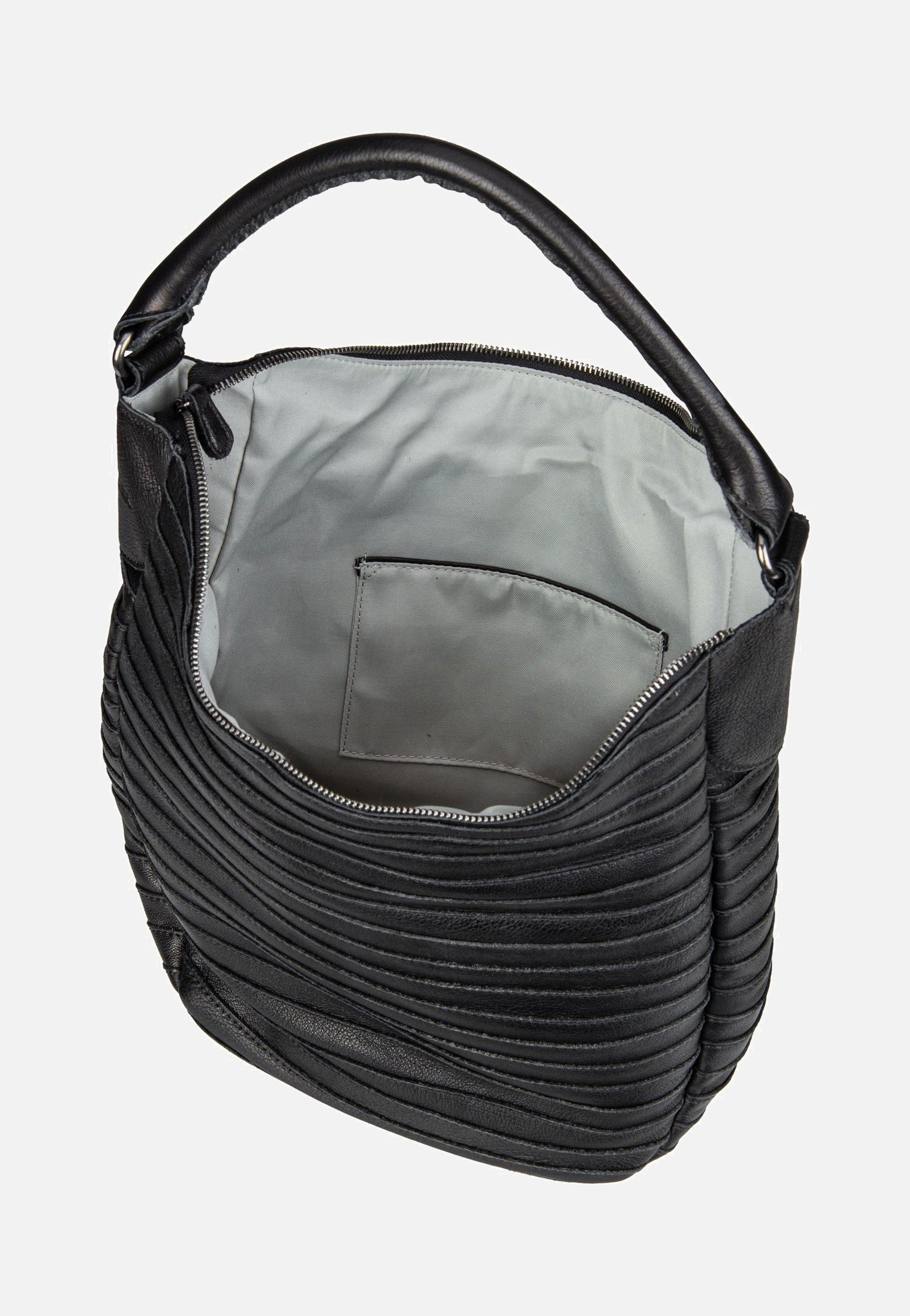 Fredsbruder - Gürteltier S 971s Black - Hobo Bag | Women-Image