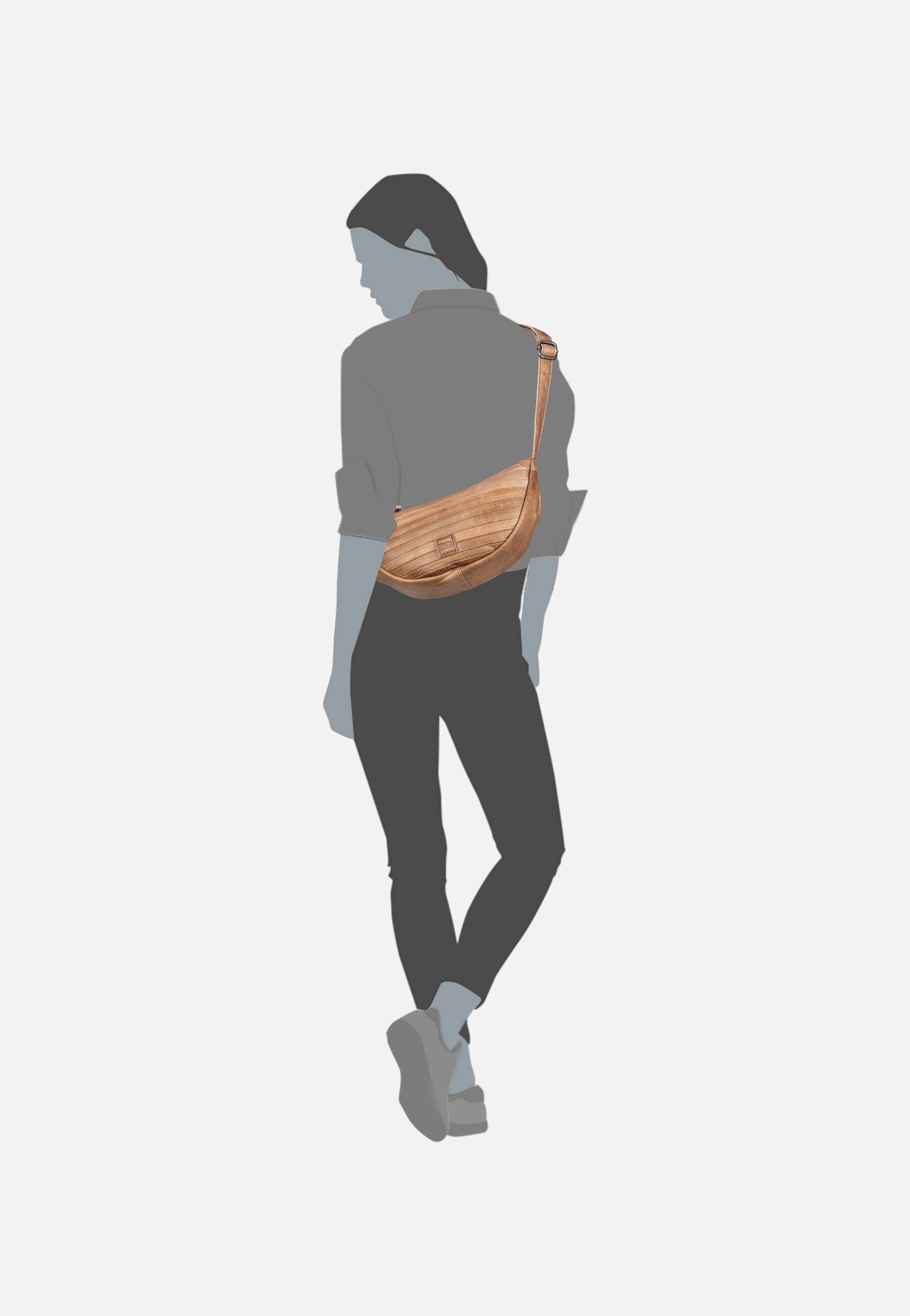 Fredsbruder - Layer Halfmoon 3768 Caramel - Sling Bag | Women-Image