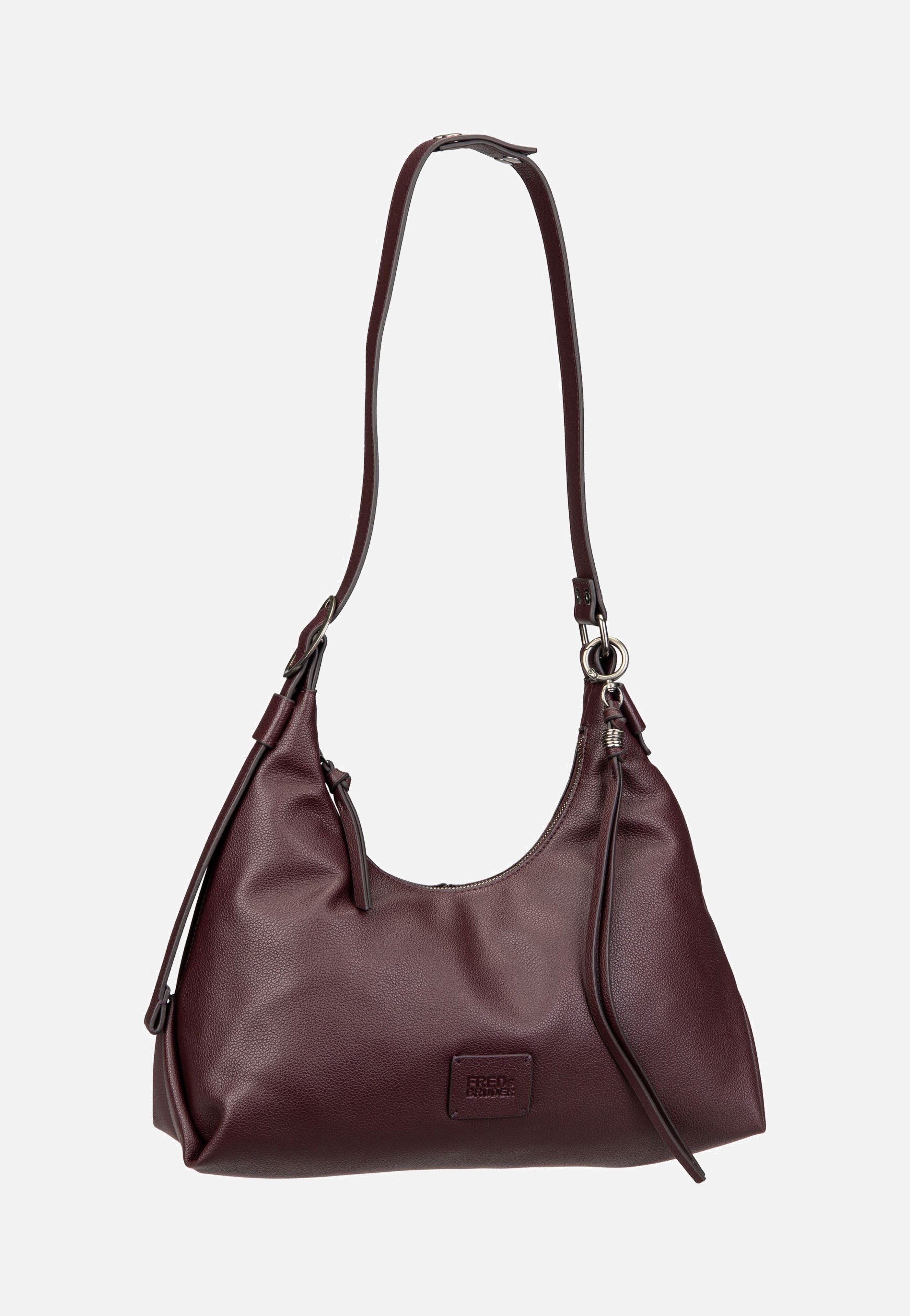 Fredsbruder My Bestie Hobo Barolo Red Hobo Bag