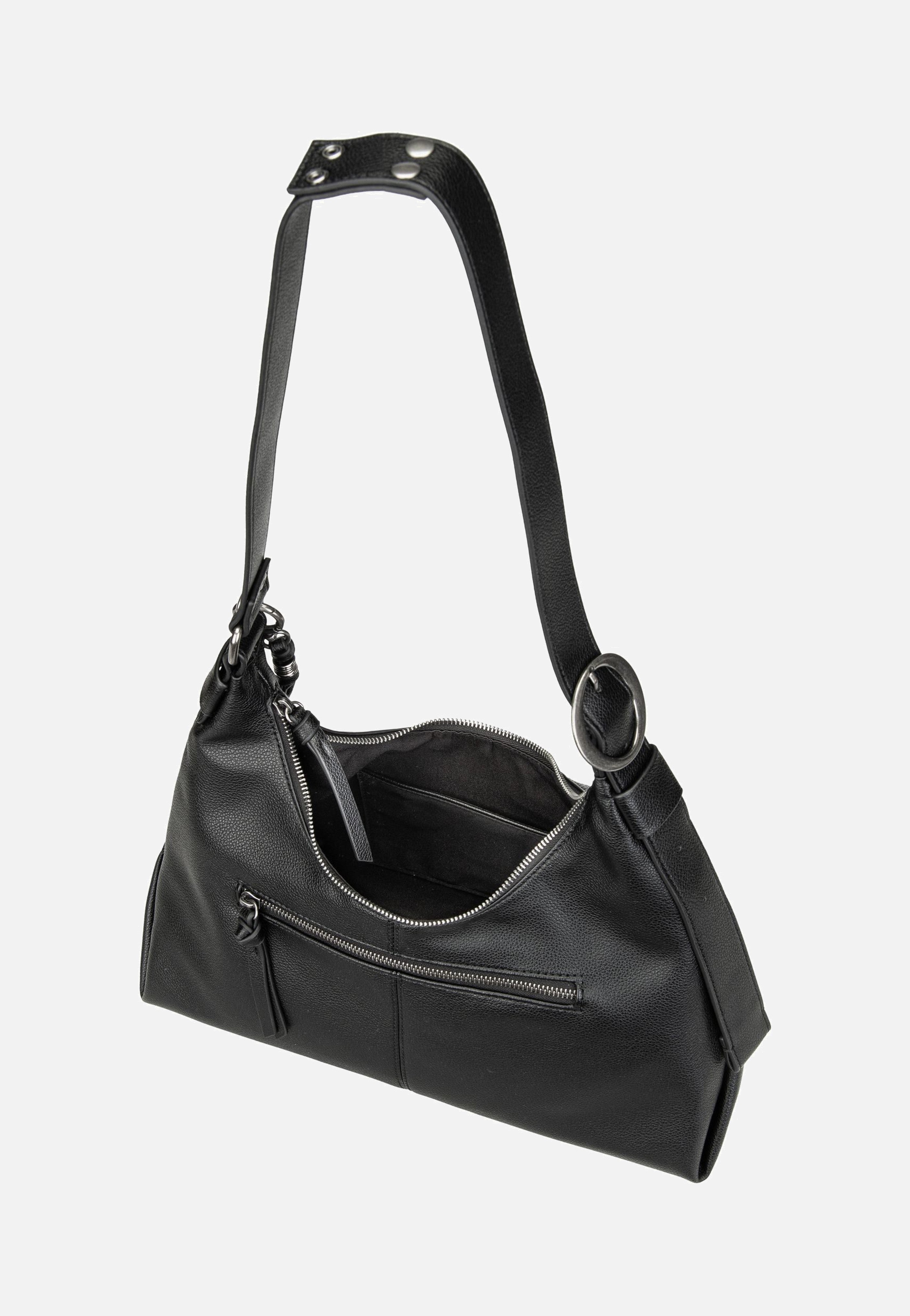 Fredsbruder - My Bestie Hobo Black - Hobo Bag | Women-Image