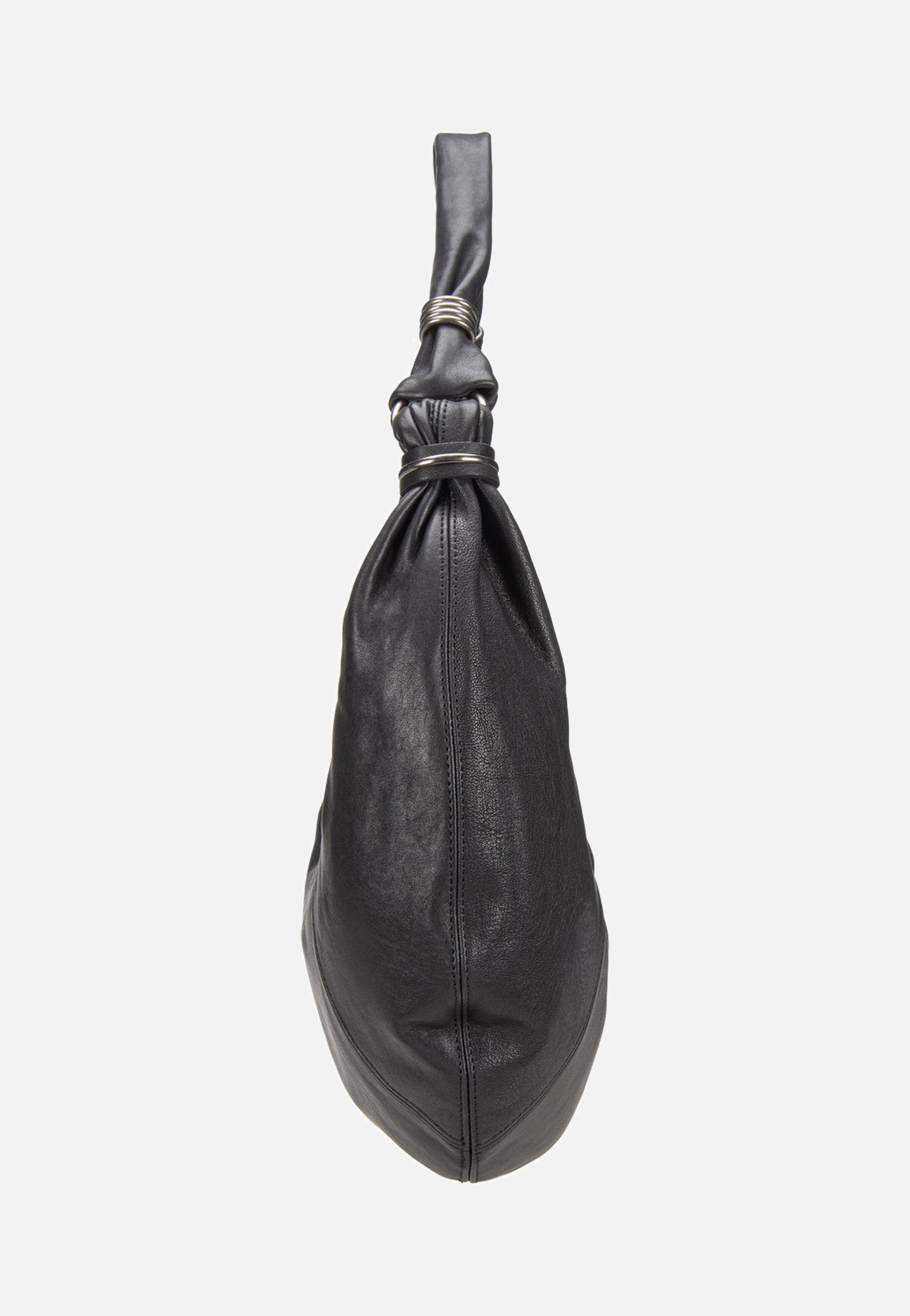 Fredsbruder Always With You Big Hobo Black Hobo Bag