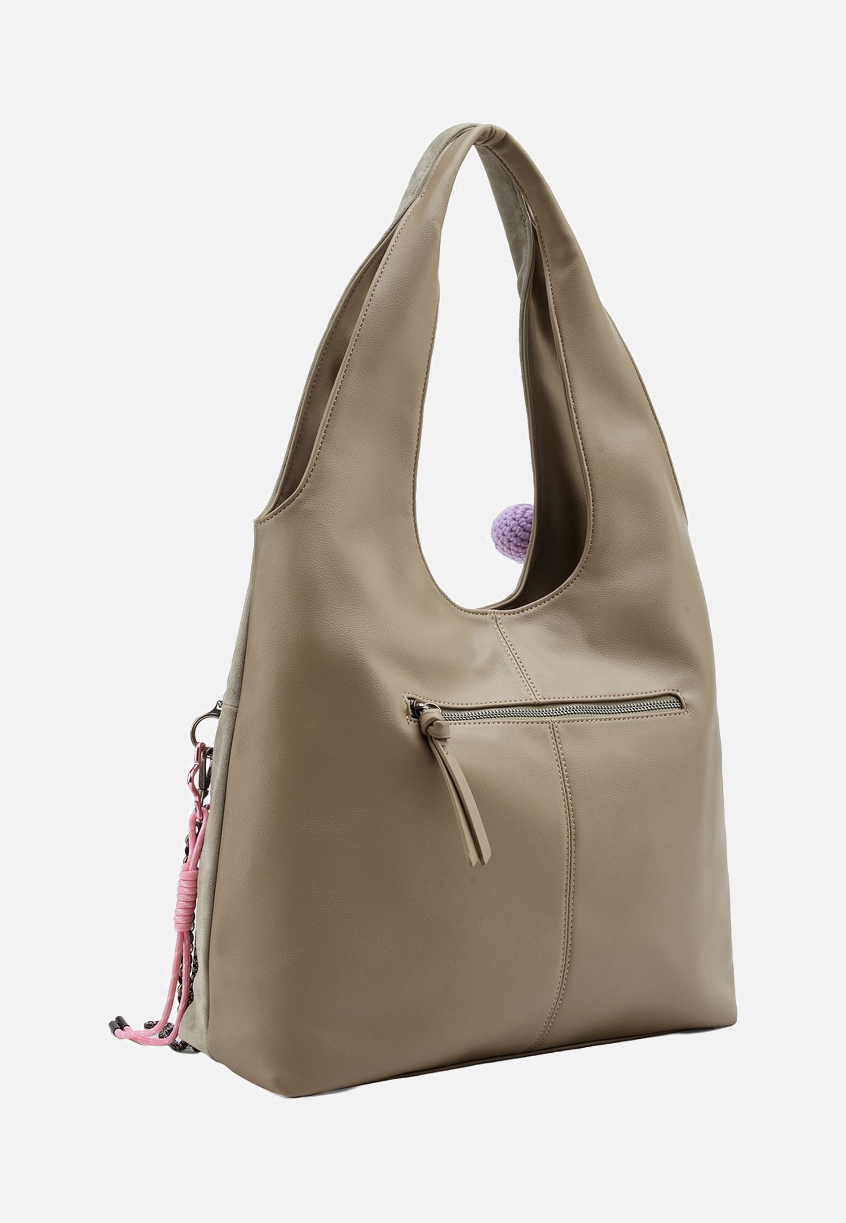 Fredsbruder Beautiful Mess Hobo Taupe Hobo Bag