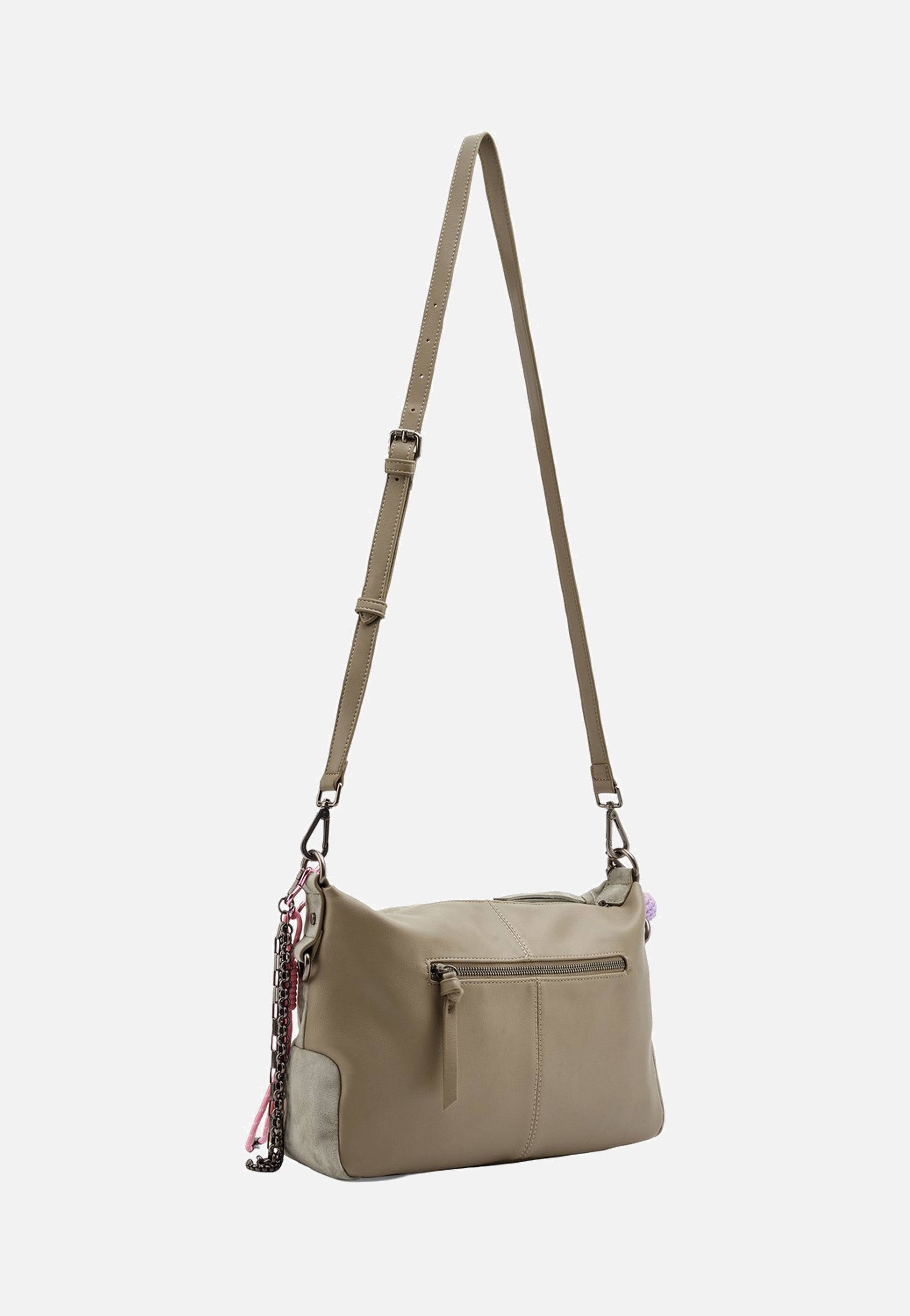 Fredsbruder Beautiful Mess Shoulderbag Taupe Schultertasche