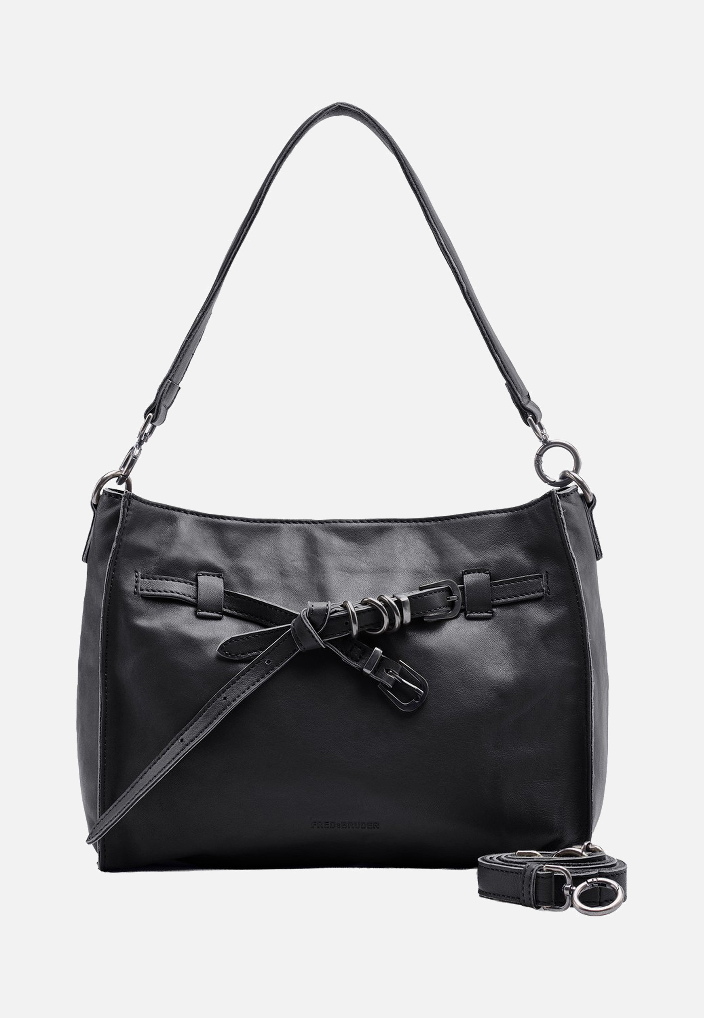 Fredsbruder - Belted With Love Shoulderbag Black - Shoulder Bag | Women-Image