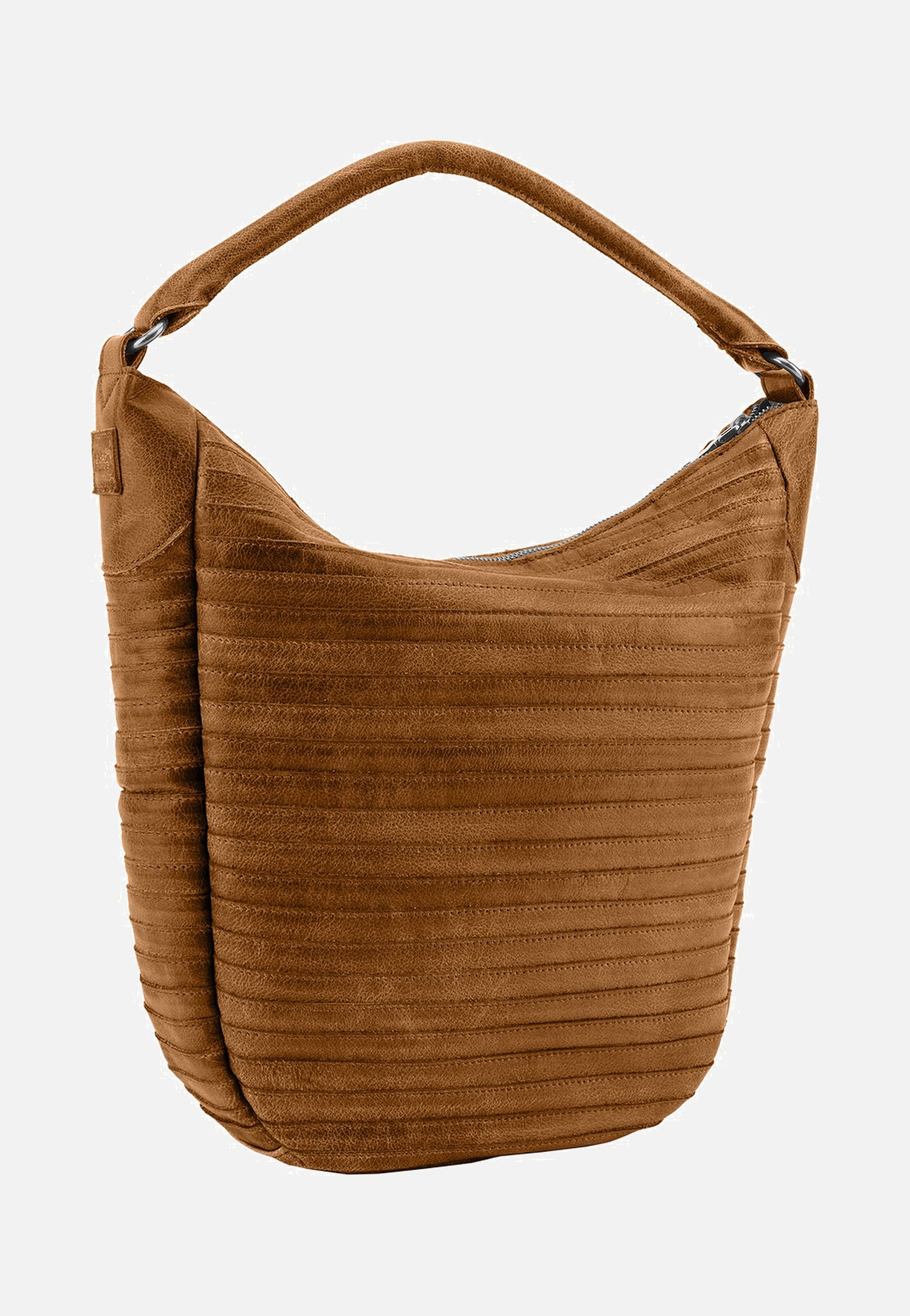 Fredsbruder Gürteltier S 971s Desert Brown Hobo Bag