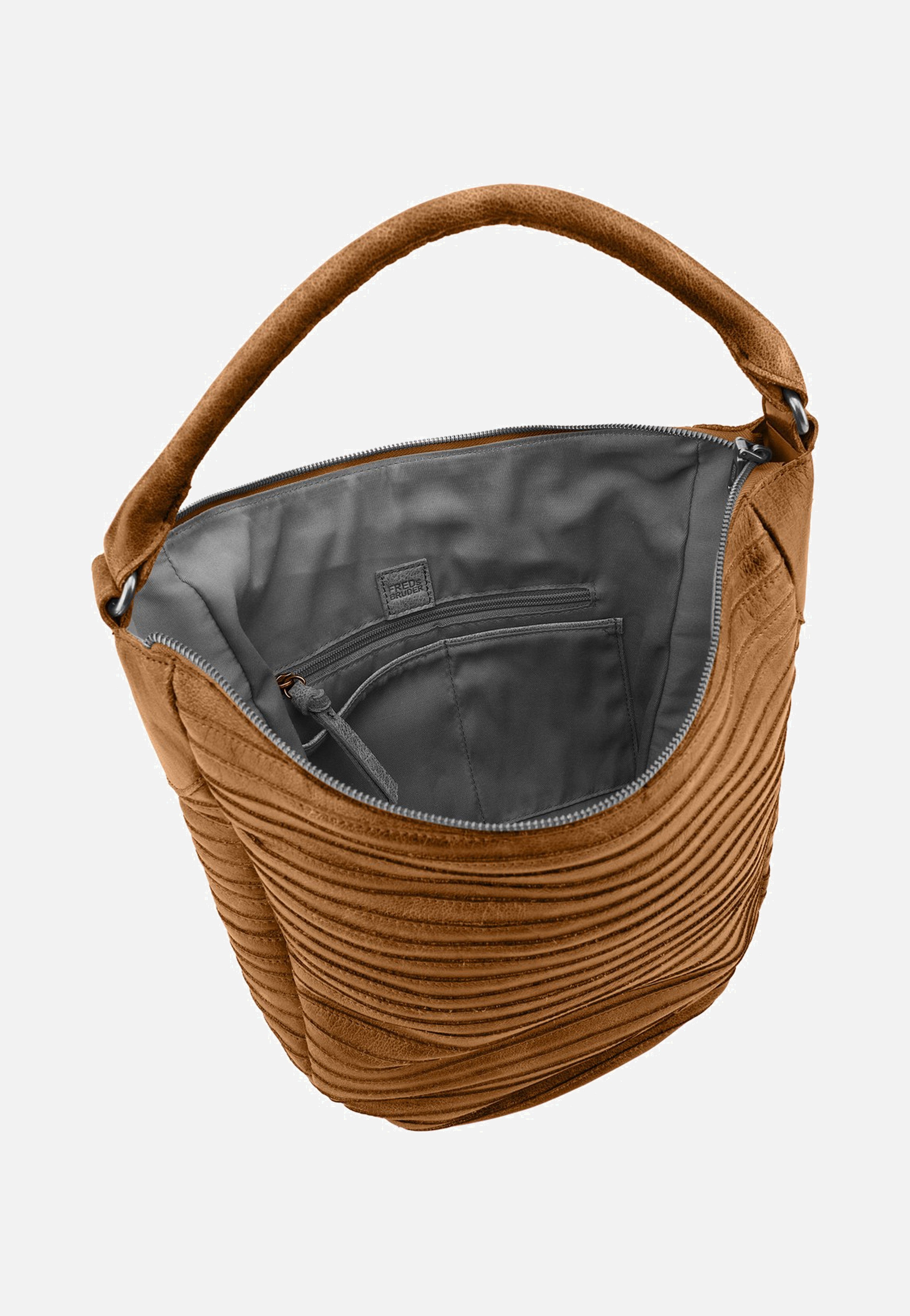 Fredsbruder Gürteltier S 971s Desert Brown Hobo Bag