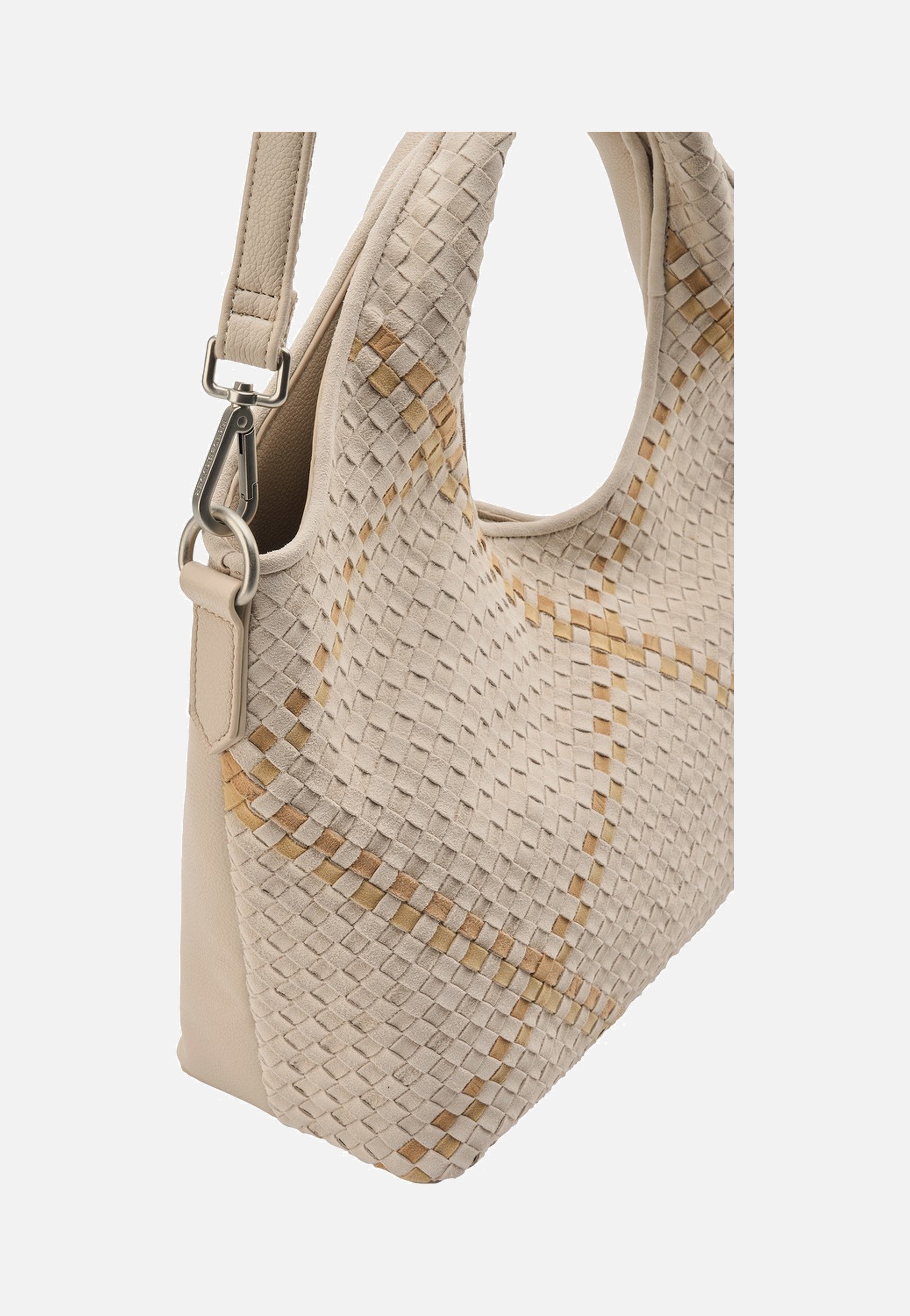 Fredsbruder Happy Weave Handbag Nature Handle Bag
