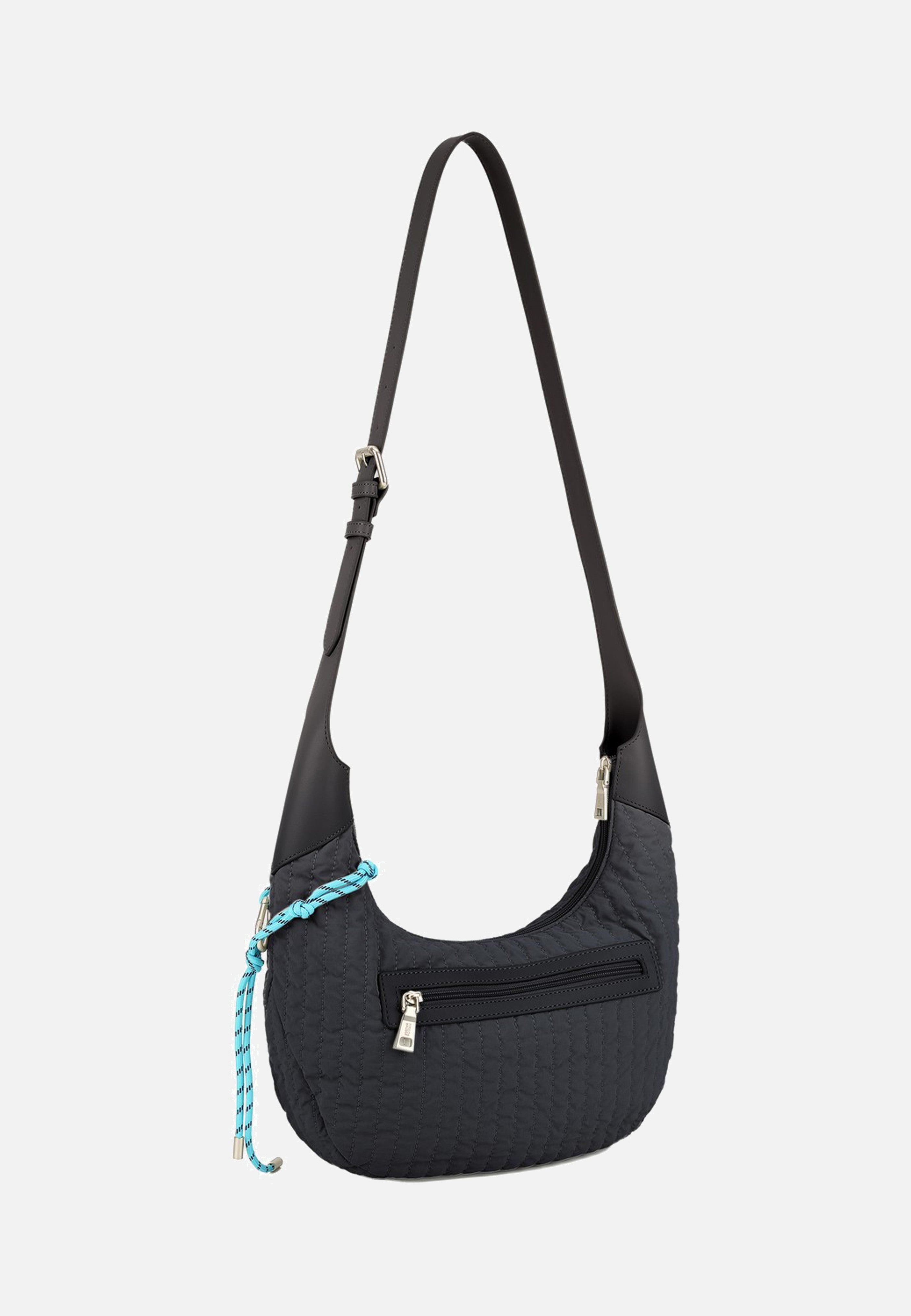 Fredsbruder - Just Flow Round Hobo Black - Hobo Bag | Women-Image