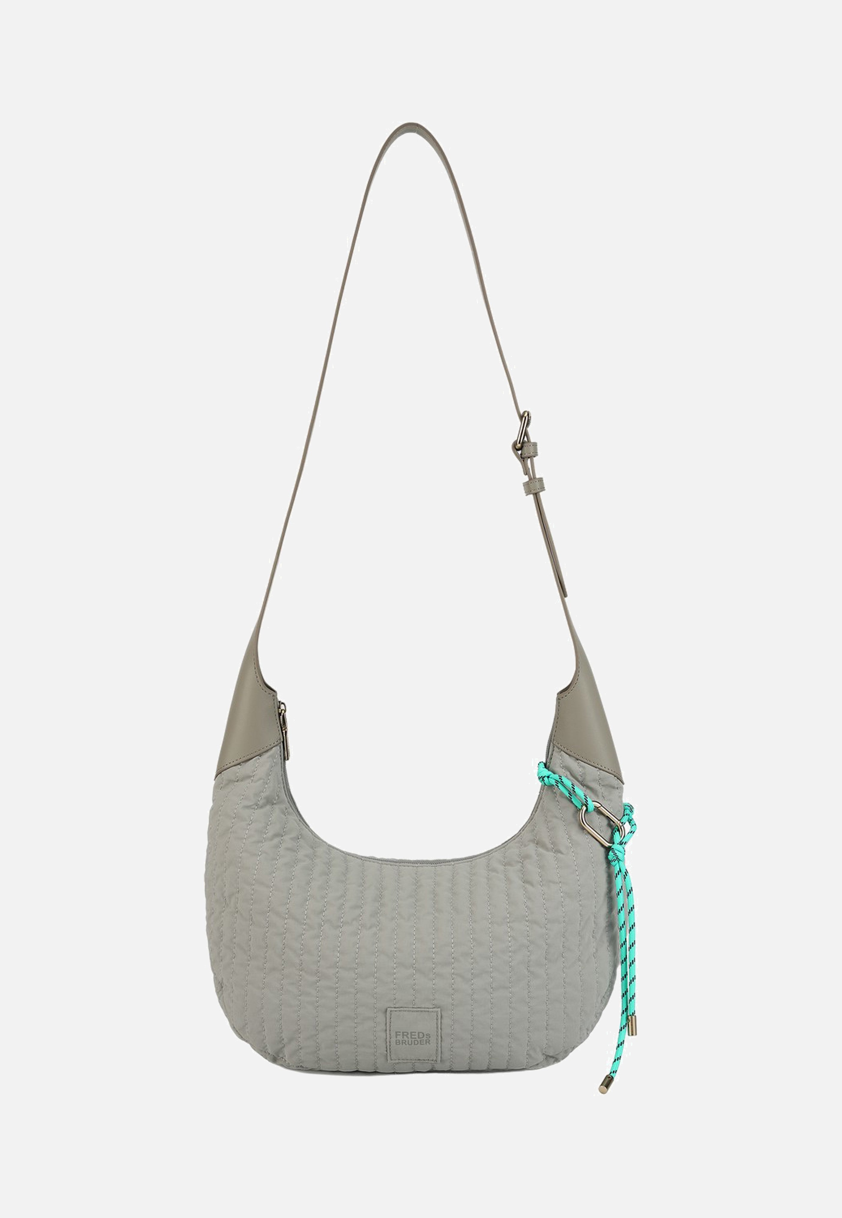 Fredsbruder Just Flow Round Hobo Light Grey Hobo Bag