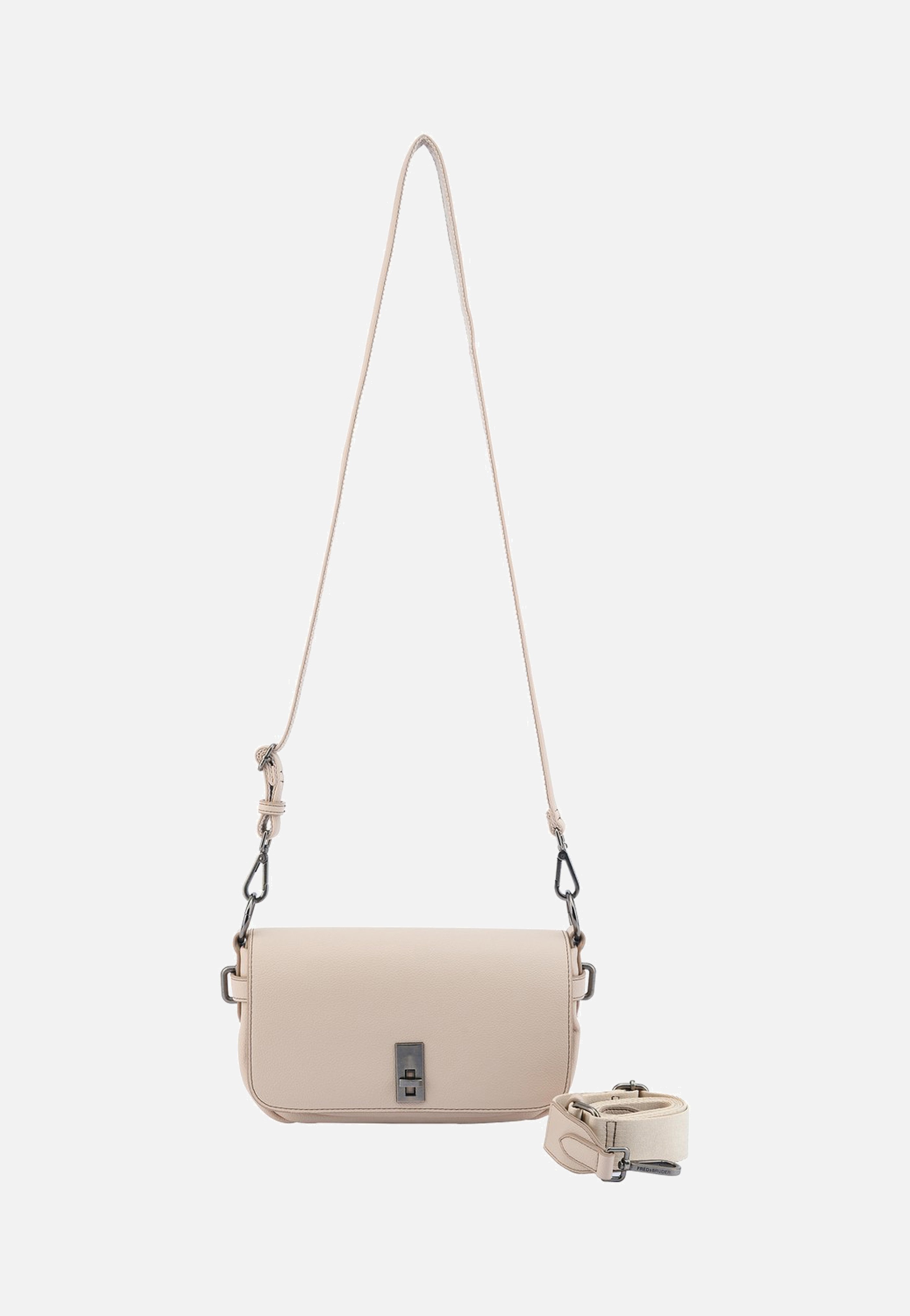 Fredsbruder My Bestie Crossbag With Flap Light Nutmeg Umhängetasche