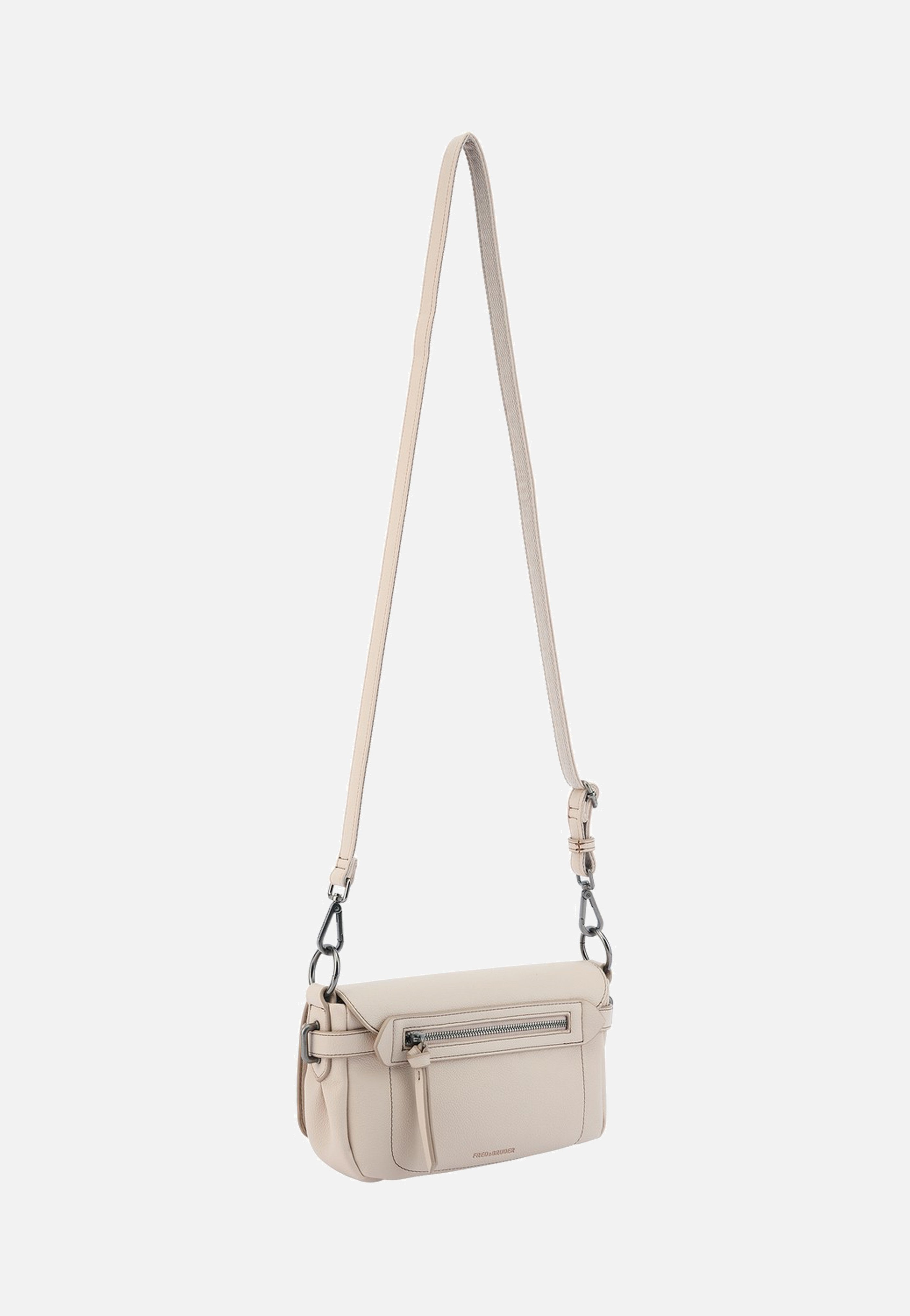 Fredsbruder My Bestie Crossbag With Flap Light Nutmeg Umhängetasche